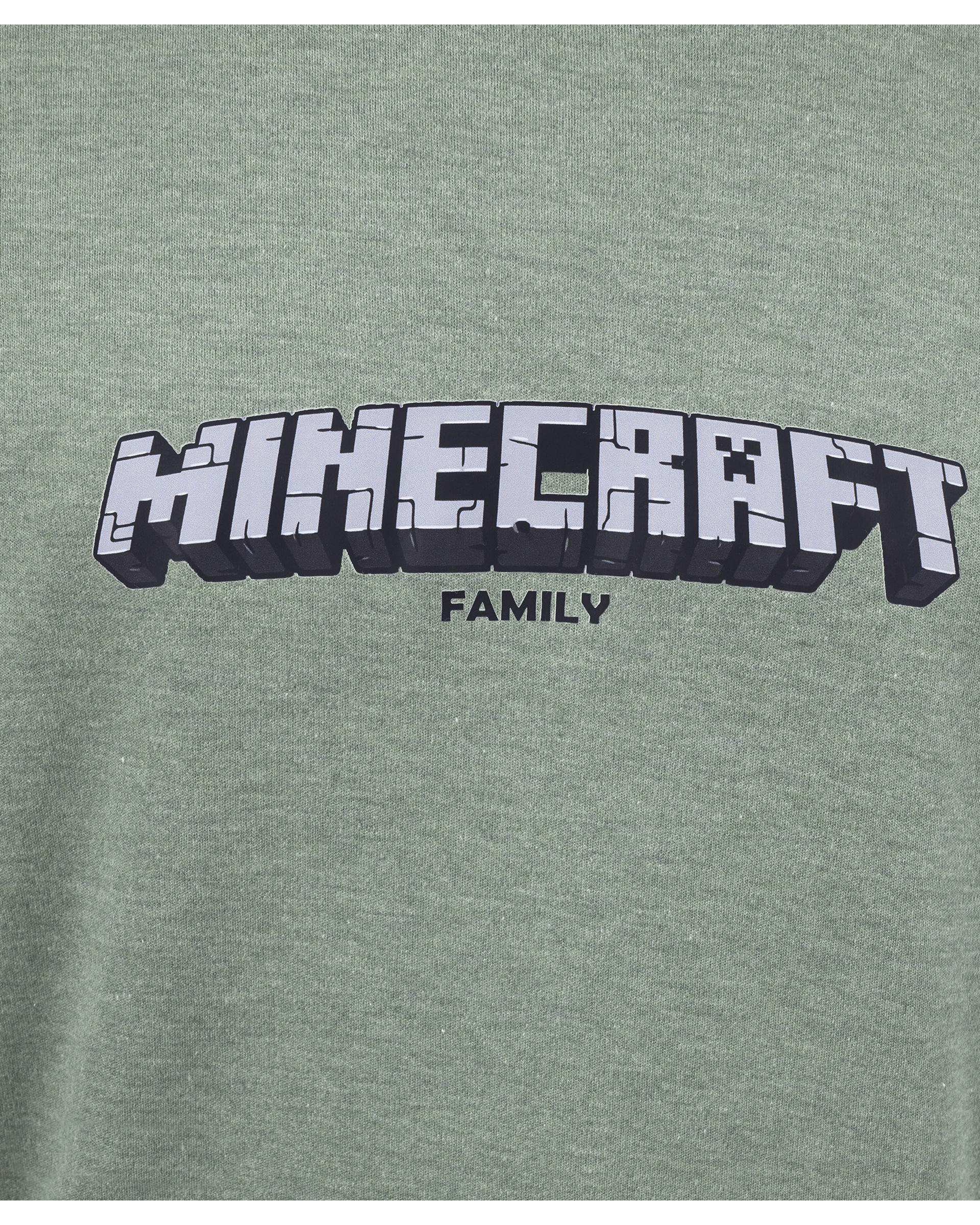 ست تی شرت و شلوارک مردانه سبز نیل کوک Nilkouk طرح Minecraft مدل MCOL2-1
