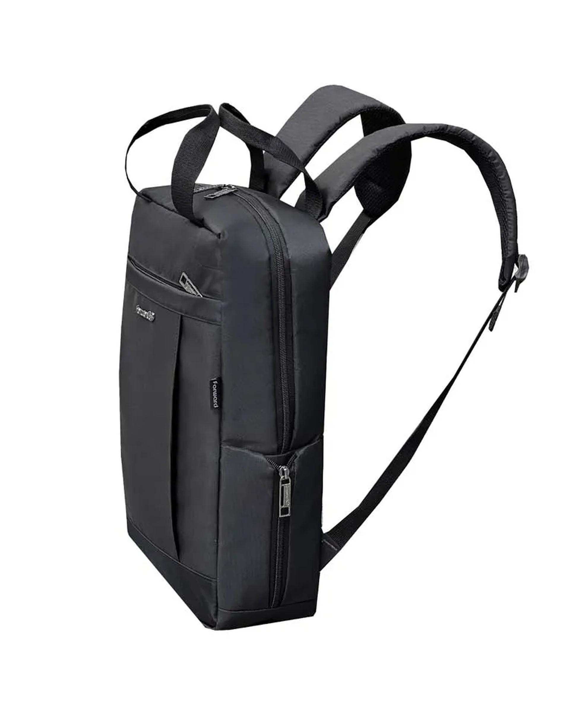 کوله پشتی لپ تاپ مشکی فوروارد Forward مدل FCLT65014 COMPACT DESIGN
