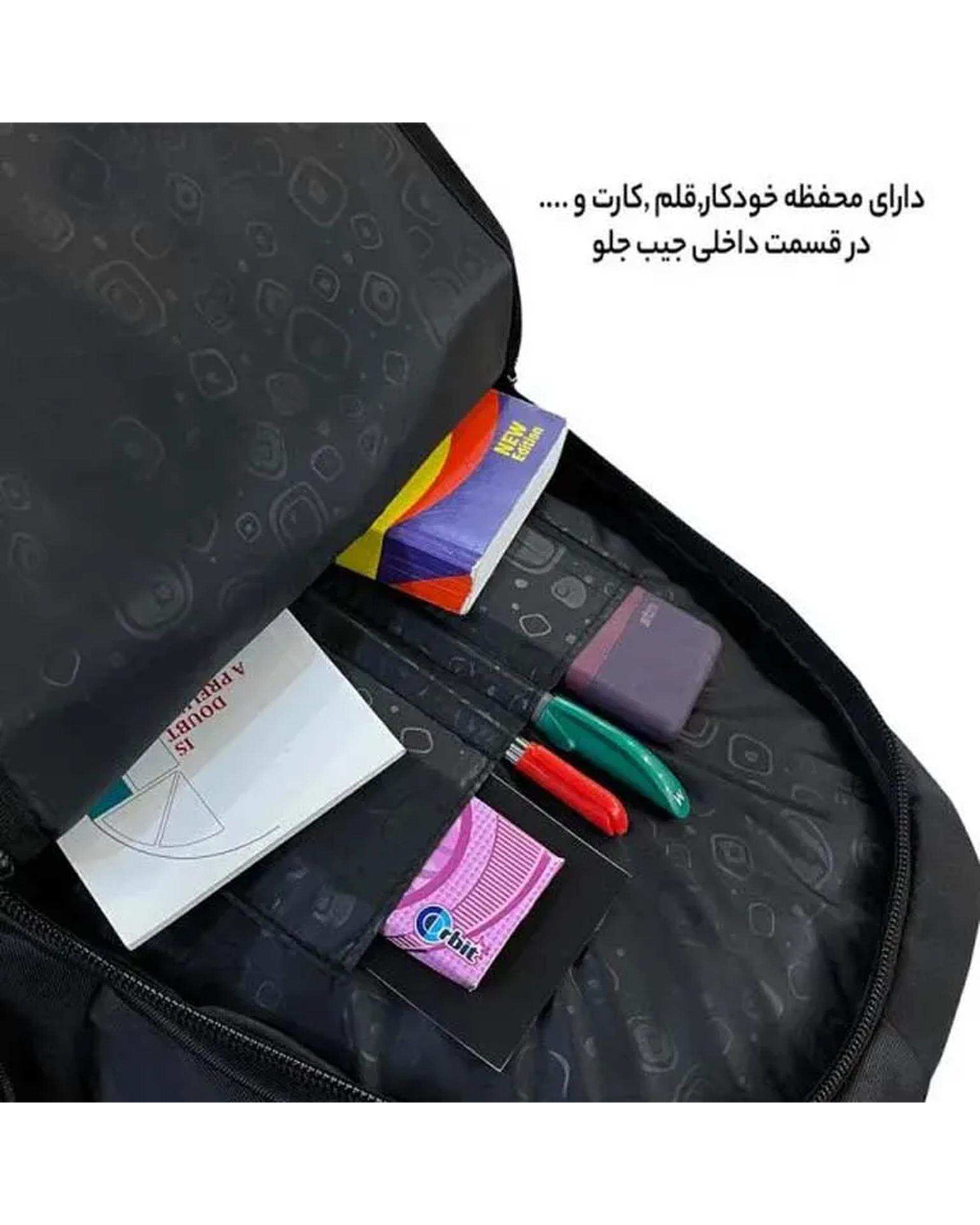 کوله پشتی لپ تاپ مشکی فوروارد Forward مدل FCLT6699