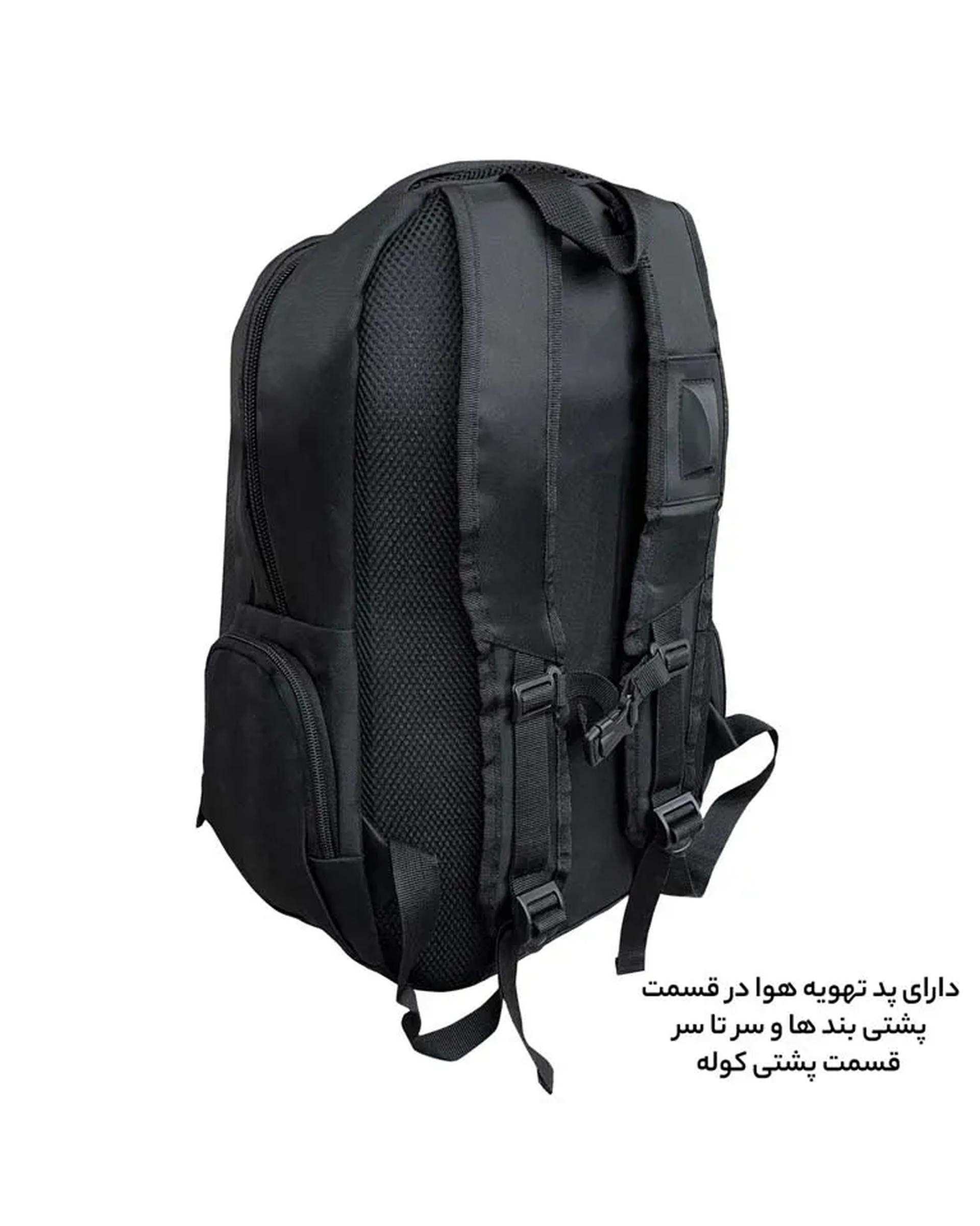 کوله پشتی لپ تاپ مشکی فوروارد مدل FCLT6688
