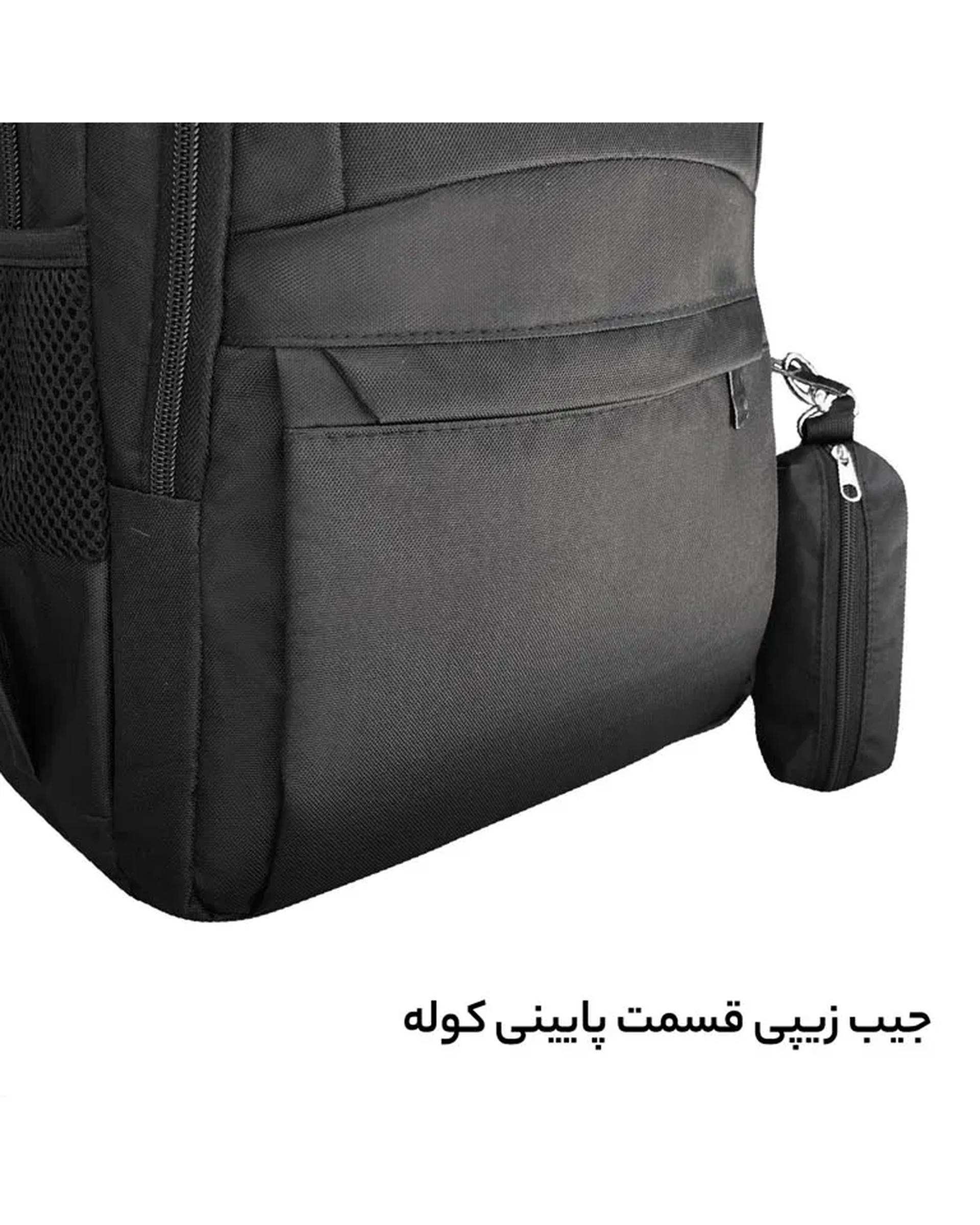 کوله پشتی لپ تاپ سرمه ای فوروارد Forward مدل FCLT8833