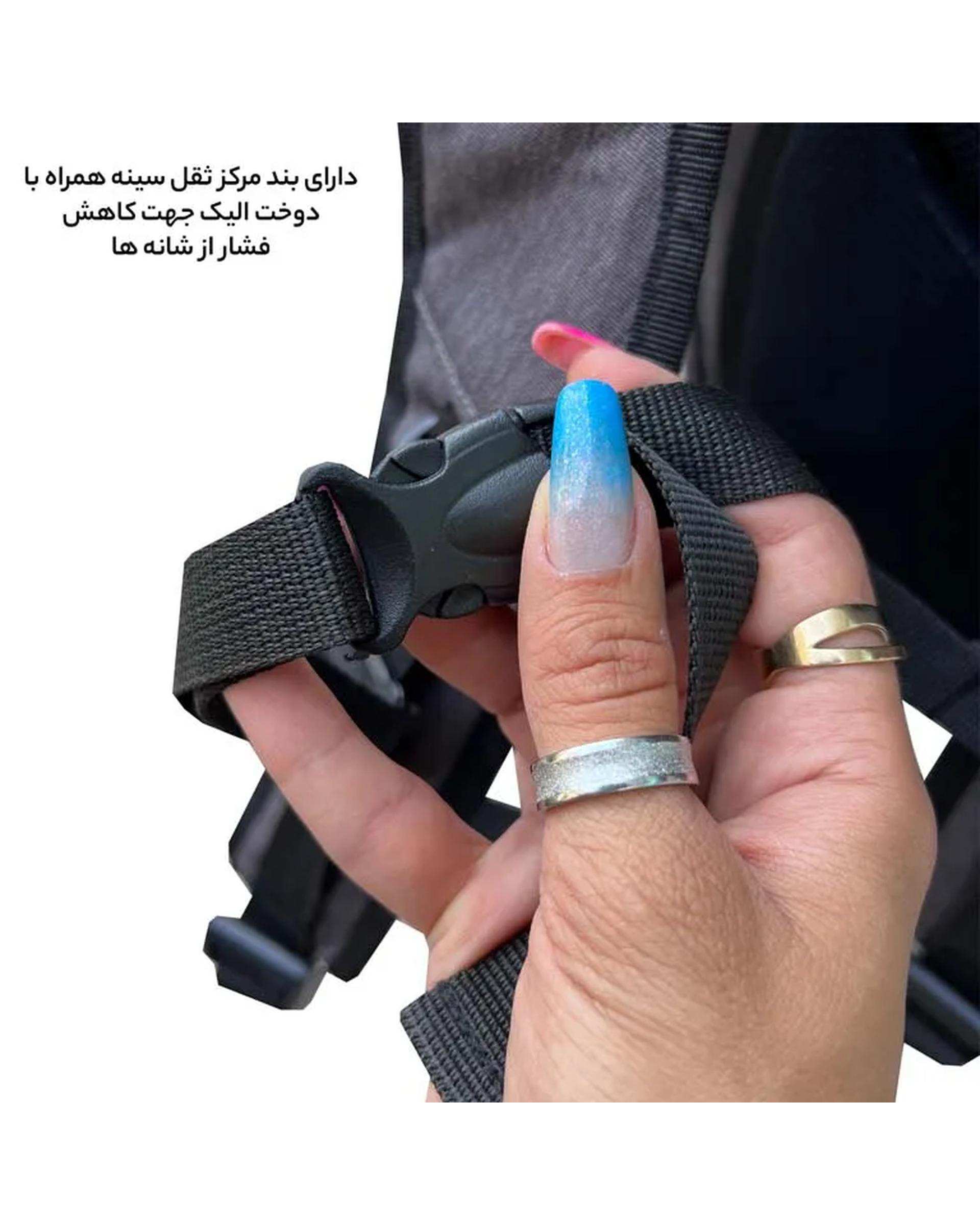 کوله پشتی لپ تاپ طوسی فوروارد Forward مدل FCLT65012 LIFETIME ENJOY