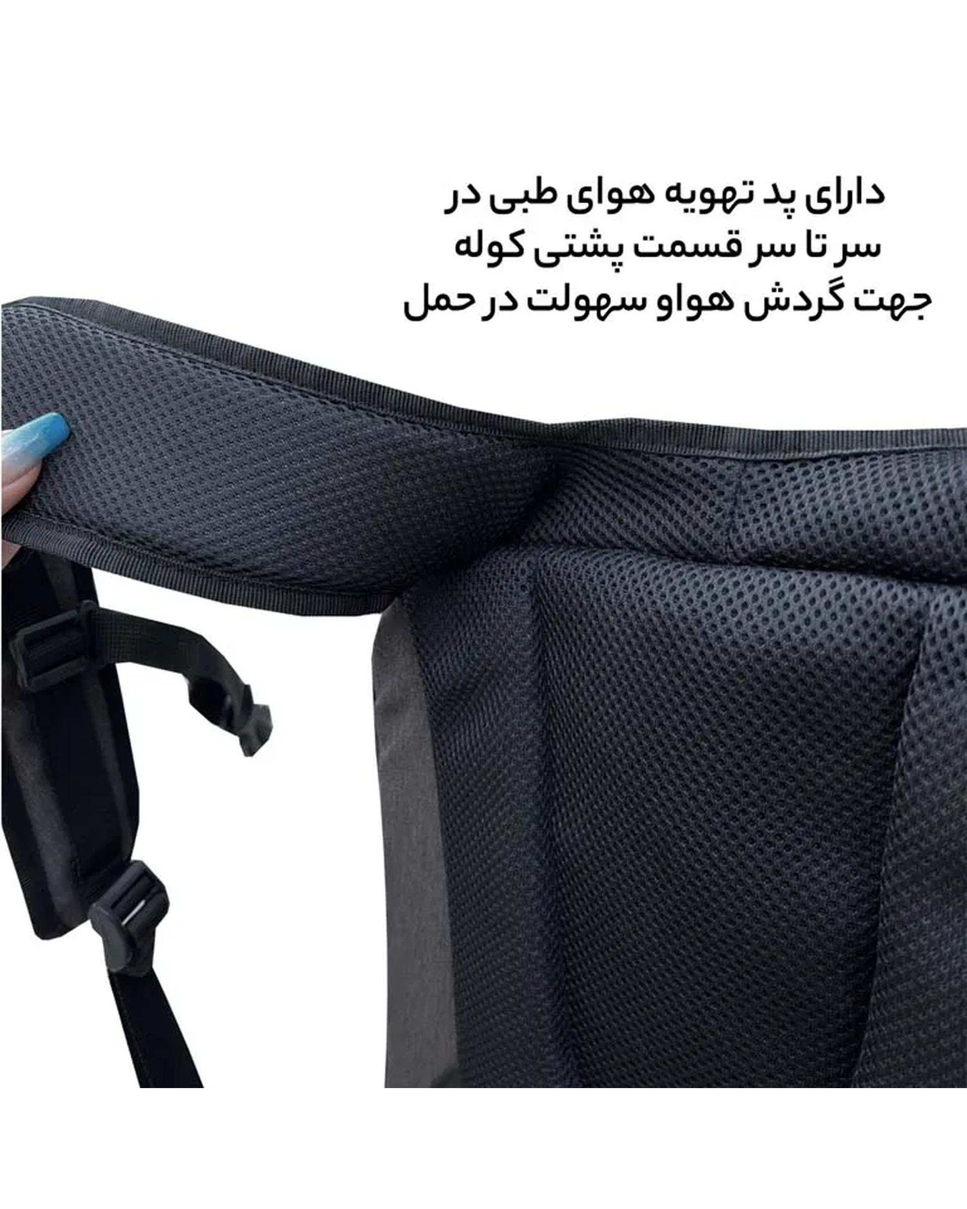 کوله پشتی لپ تاپ طوسی فوروارد Forward مدل FCLT65012 LIFETIME ENJOY