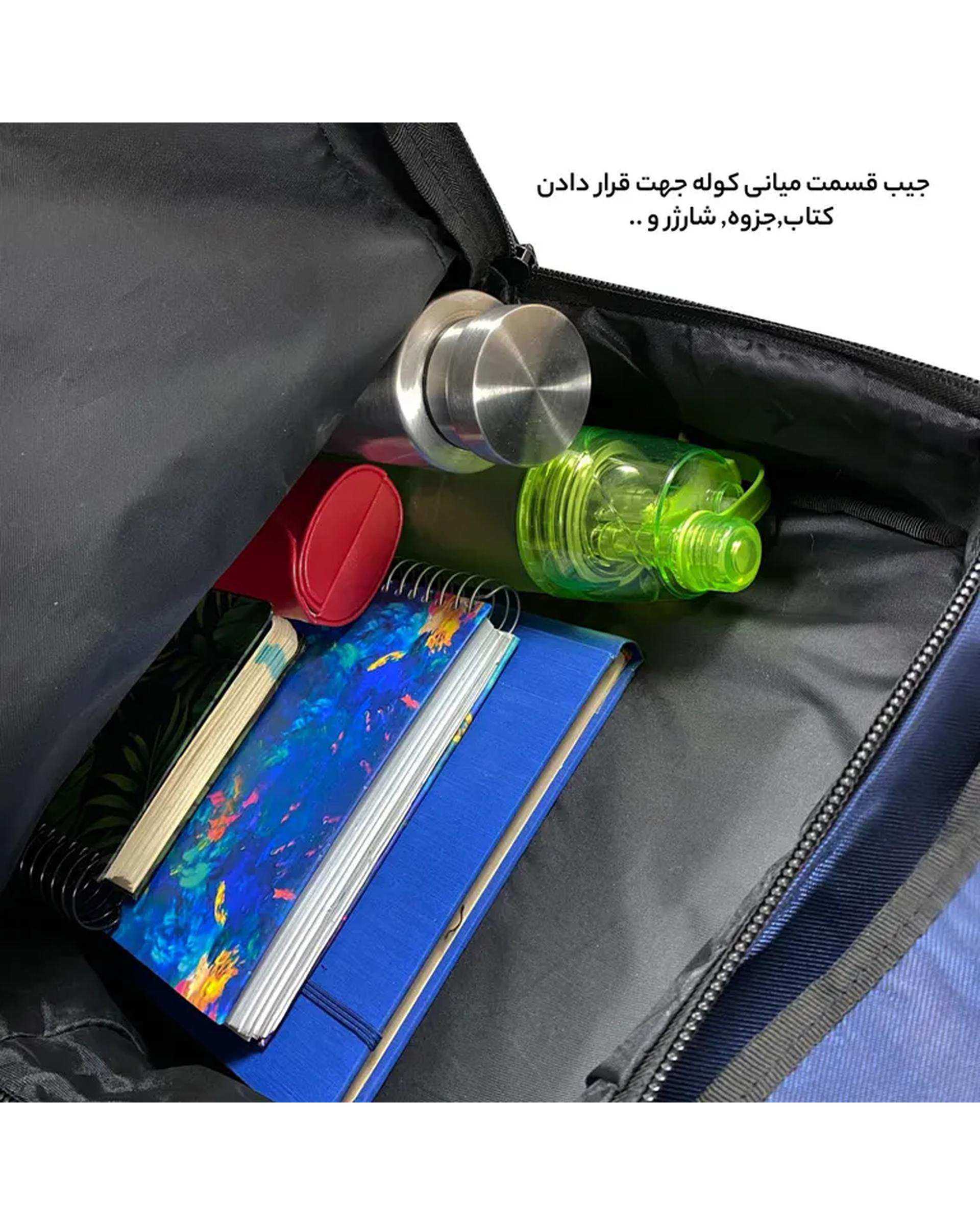 کوله پشتی لپ تاپ مشکی فوروارد Forward مدل FCLT7709