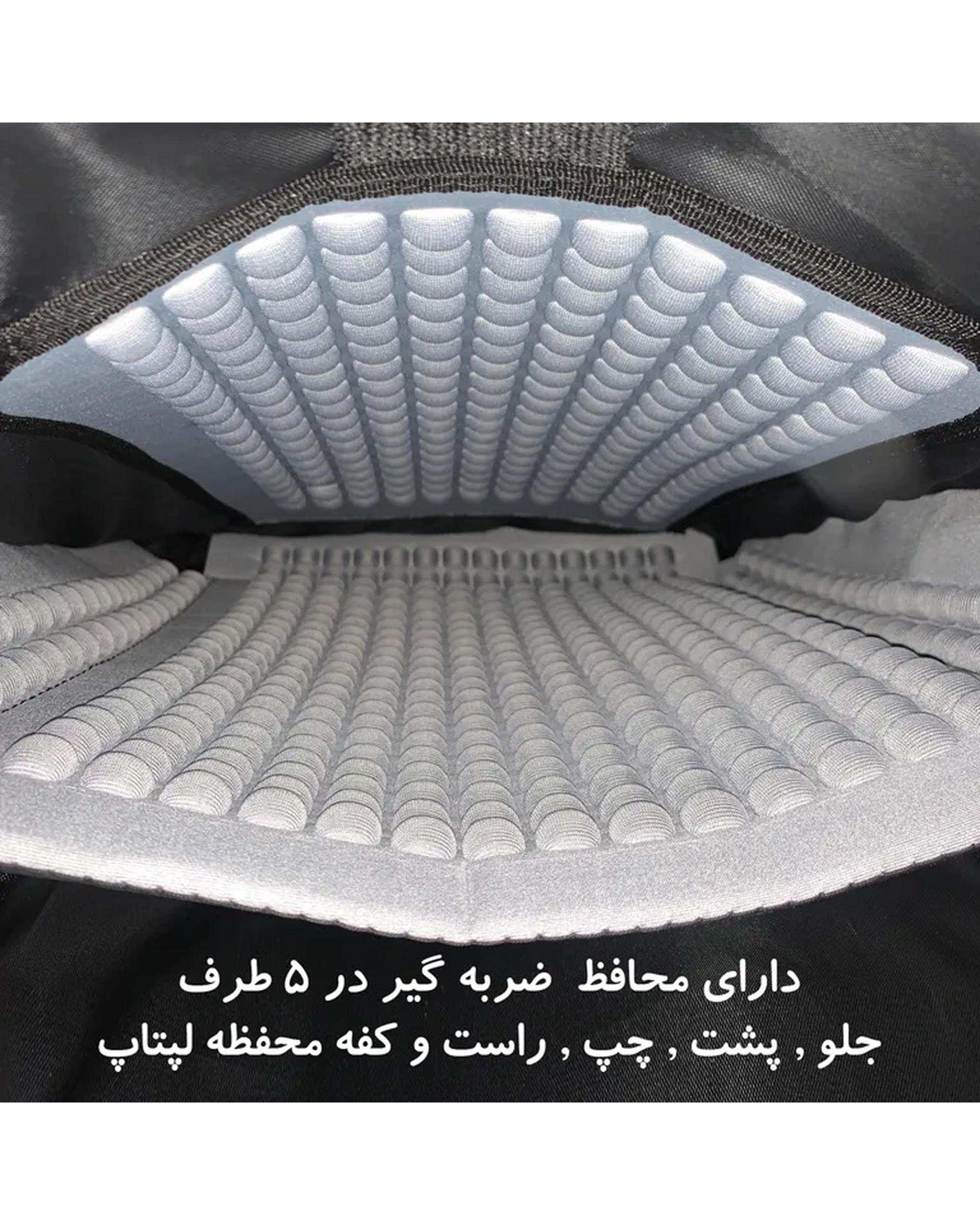 کوله پشتی لپ تاپ مشکی فوروارد Forward مدل FCLT7709