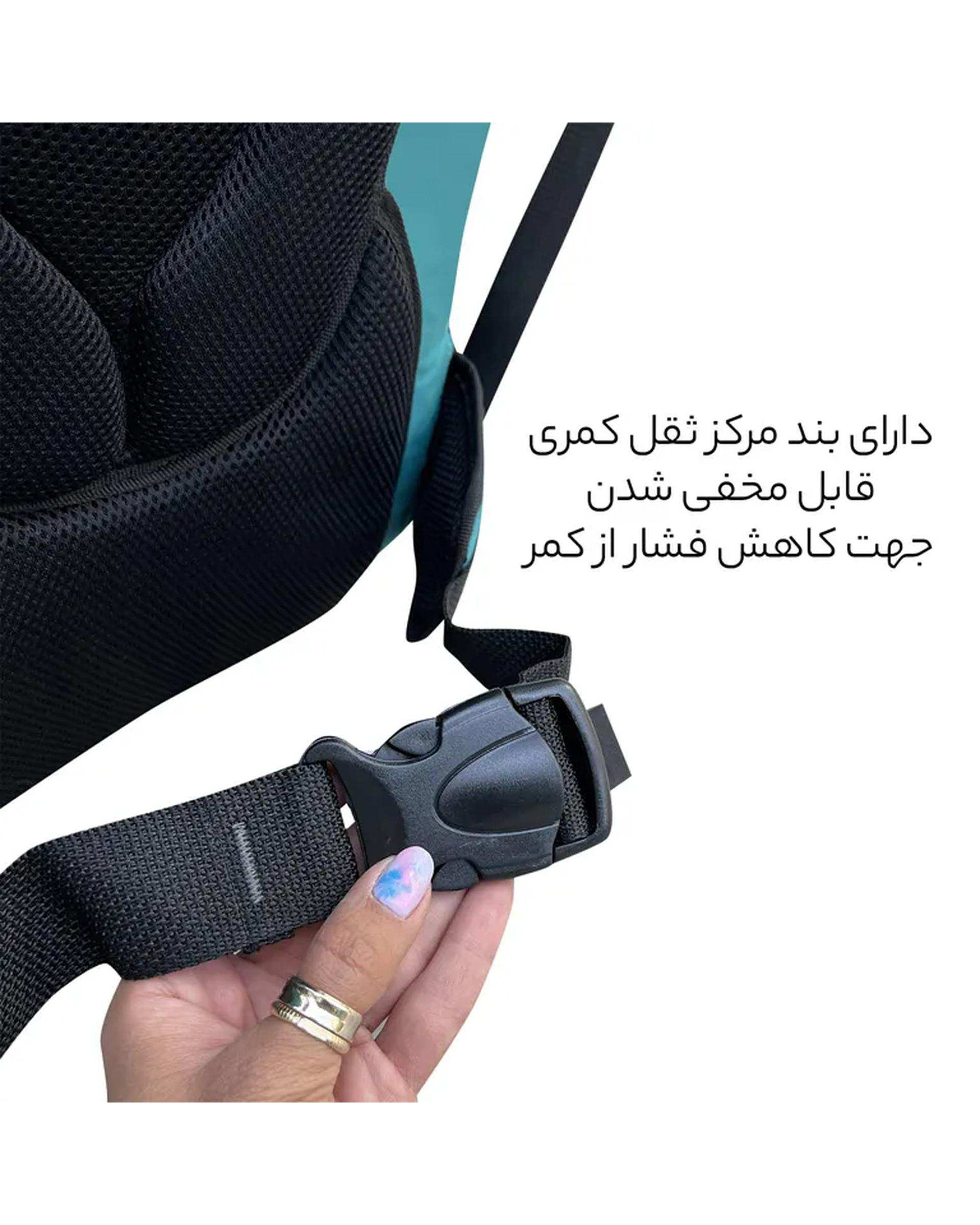 کوله پشتی لپ تاپ مشکی فوروارد Forward مدل FCLT7705