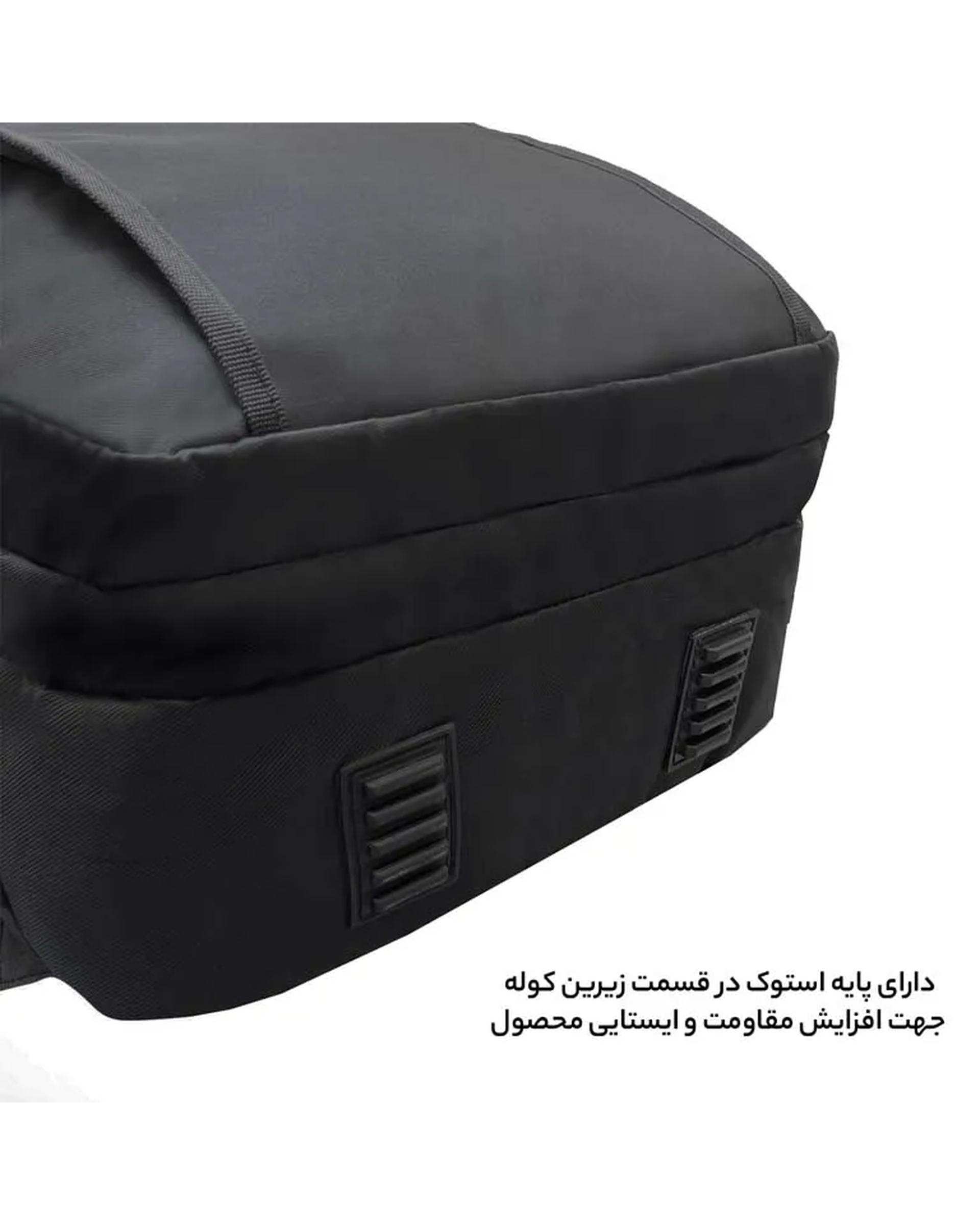 کوله پشتی لپ تاپ مشکی فوروارد Forward مدل FCLT66101