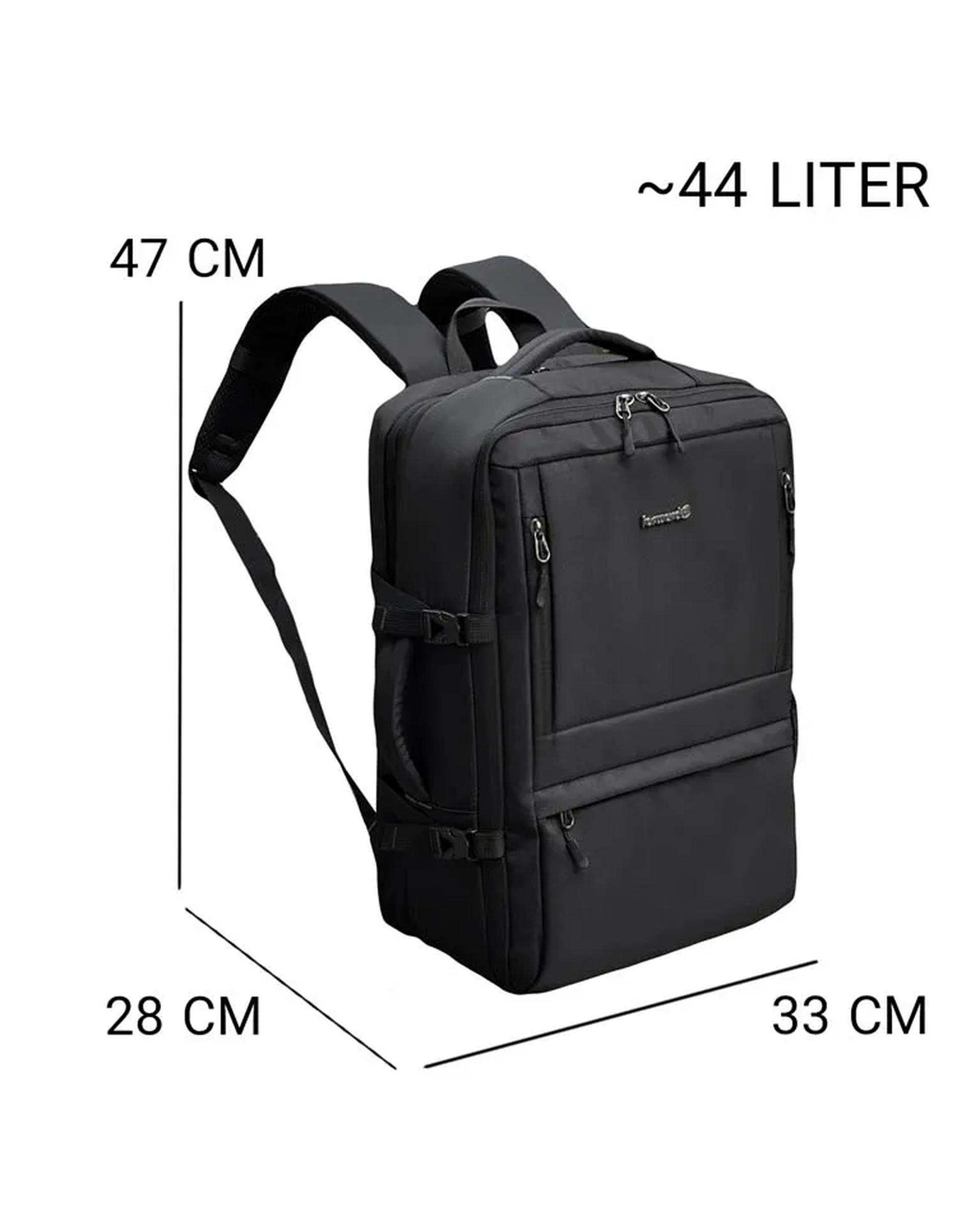 کوله پشتی لپ تاپ مشکی فوروارد Forward مدل FCLT65033 EXTRA DEVICE
