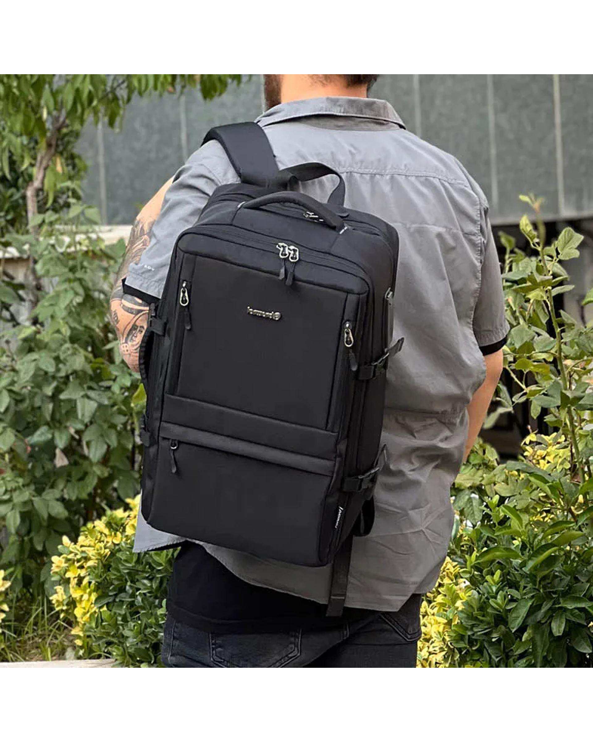 کوله پشتی لپ تاپ سرمه ای فوروارد Forward مدل FCLT65033 EXTRA DEVICE