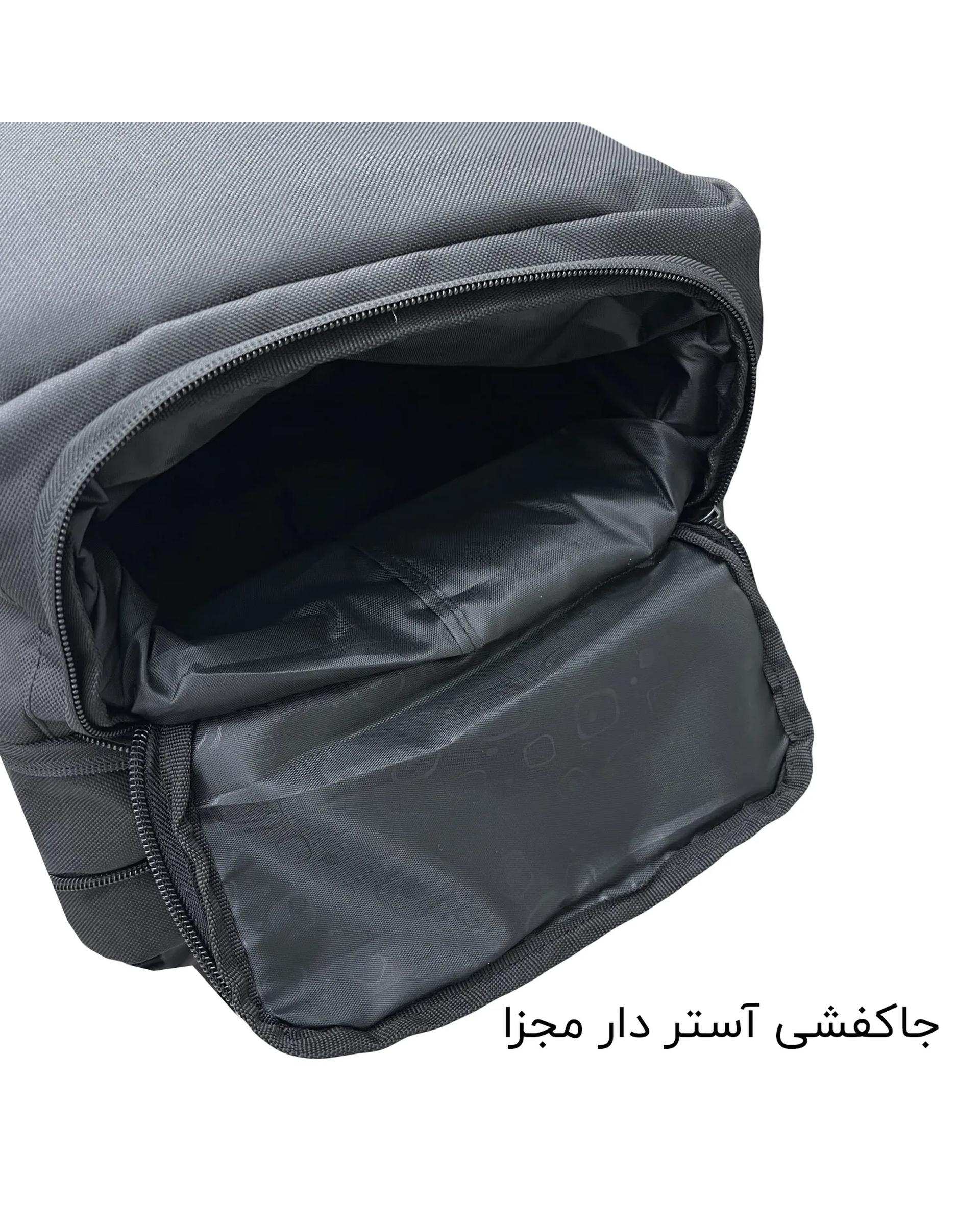 کوله پشتی لپ تاپ مشکی فوروارد Forward کد FCLT65053 COMPACT TRAVEL