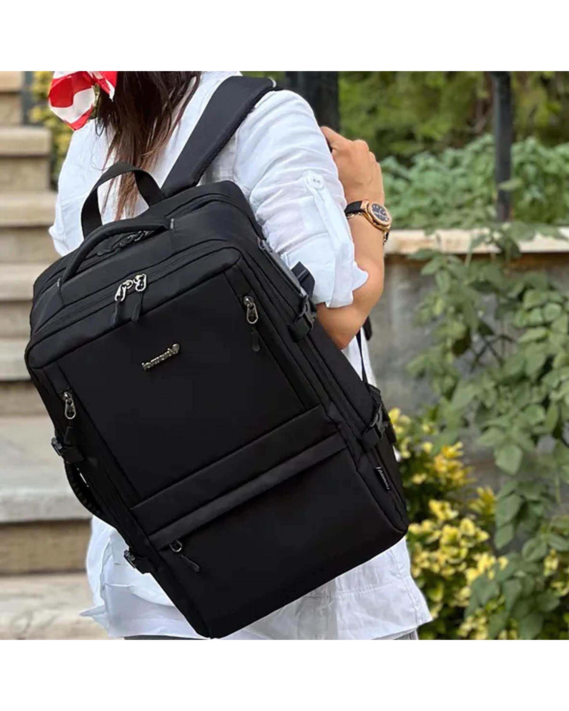 کوله پشتی لپ تاپ مشکی فوروارد Forward کد FCLT65053 COMPACT TRAVEL