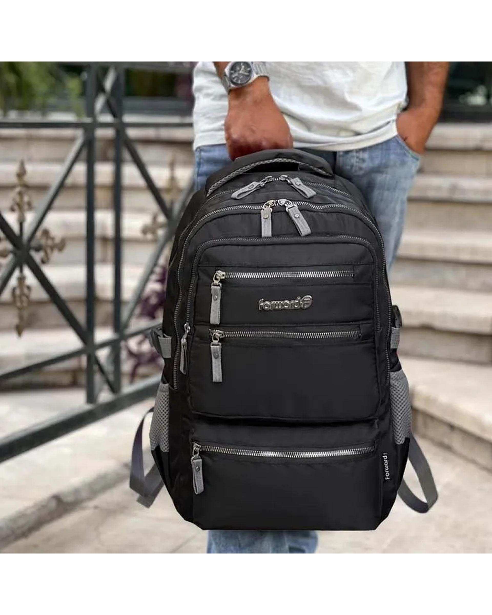 کوله پشتی لپ تاپ مشکی فوروارد Forward مدل FCLT6012 PASSERINE