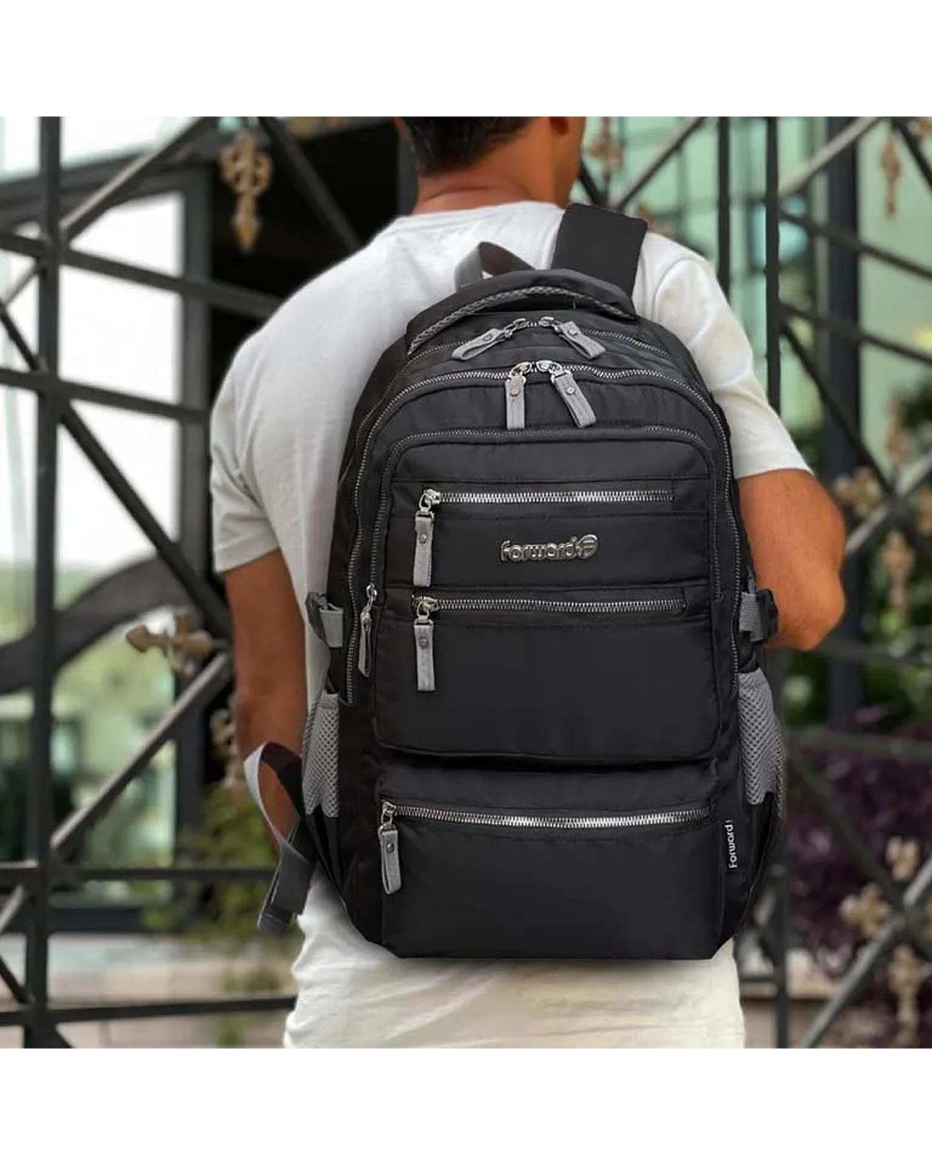 کوله پشتی لپ تاپ مشکی فوروارد Forward مدل FCLT6012 PASSERINE