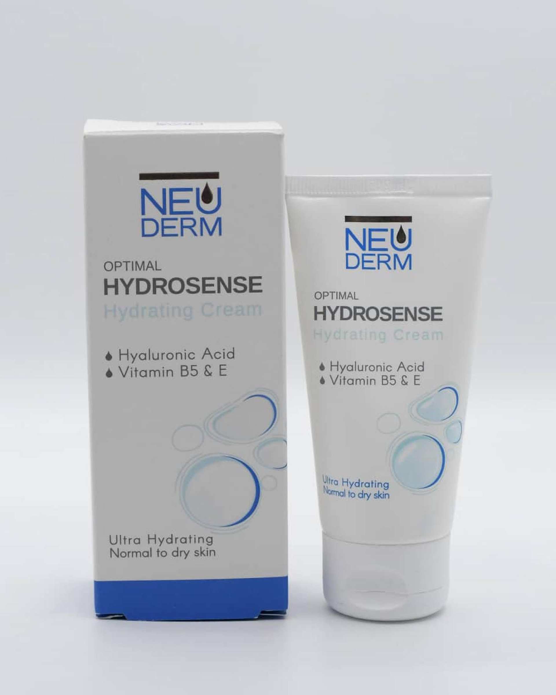 کرم مرطوب کننده دست و صورت نئودرم Neuderm مدل اپتیمال هیدروسنس 50ml
