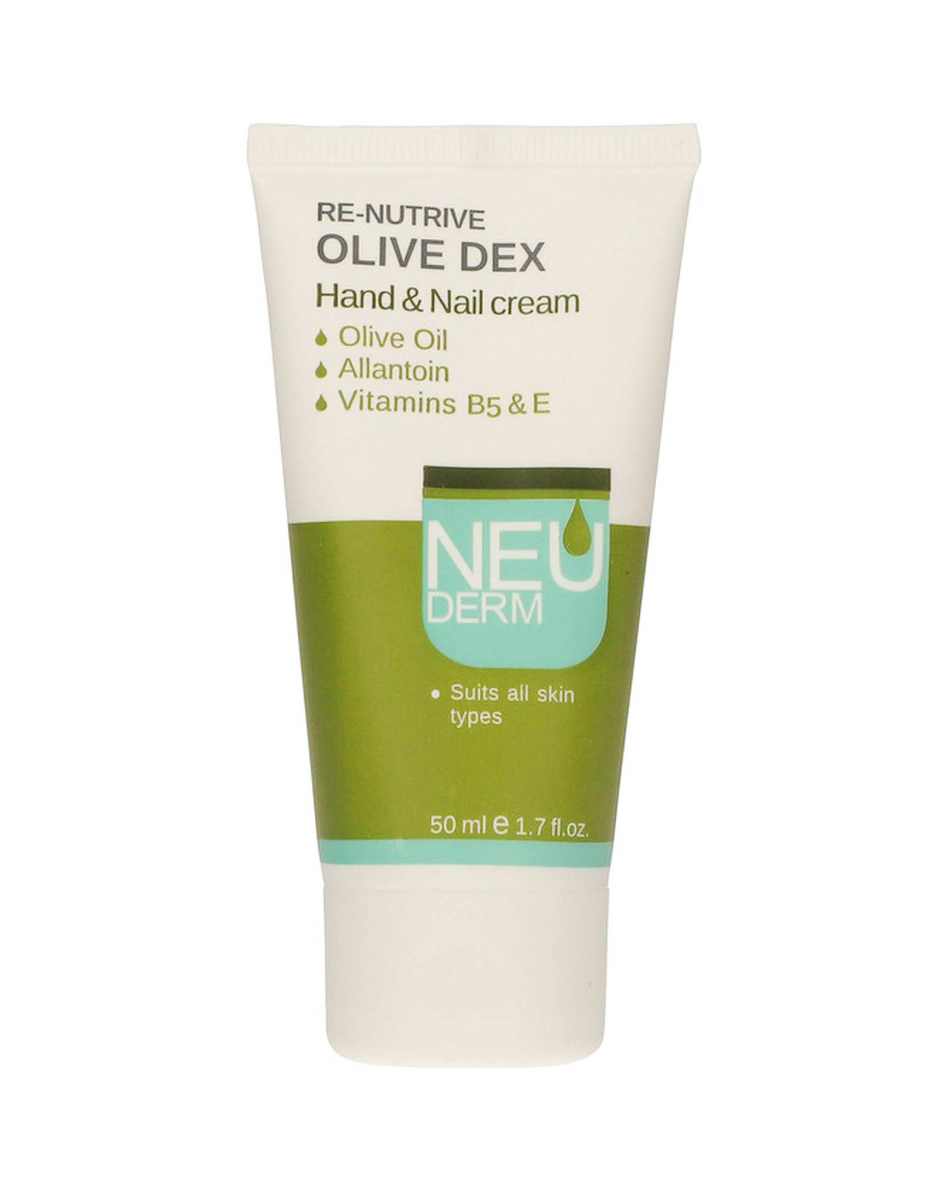 کرم دست و ناخن Neuderm حاوی روغن زیتون حجم 50ml