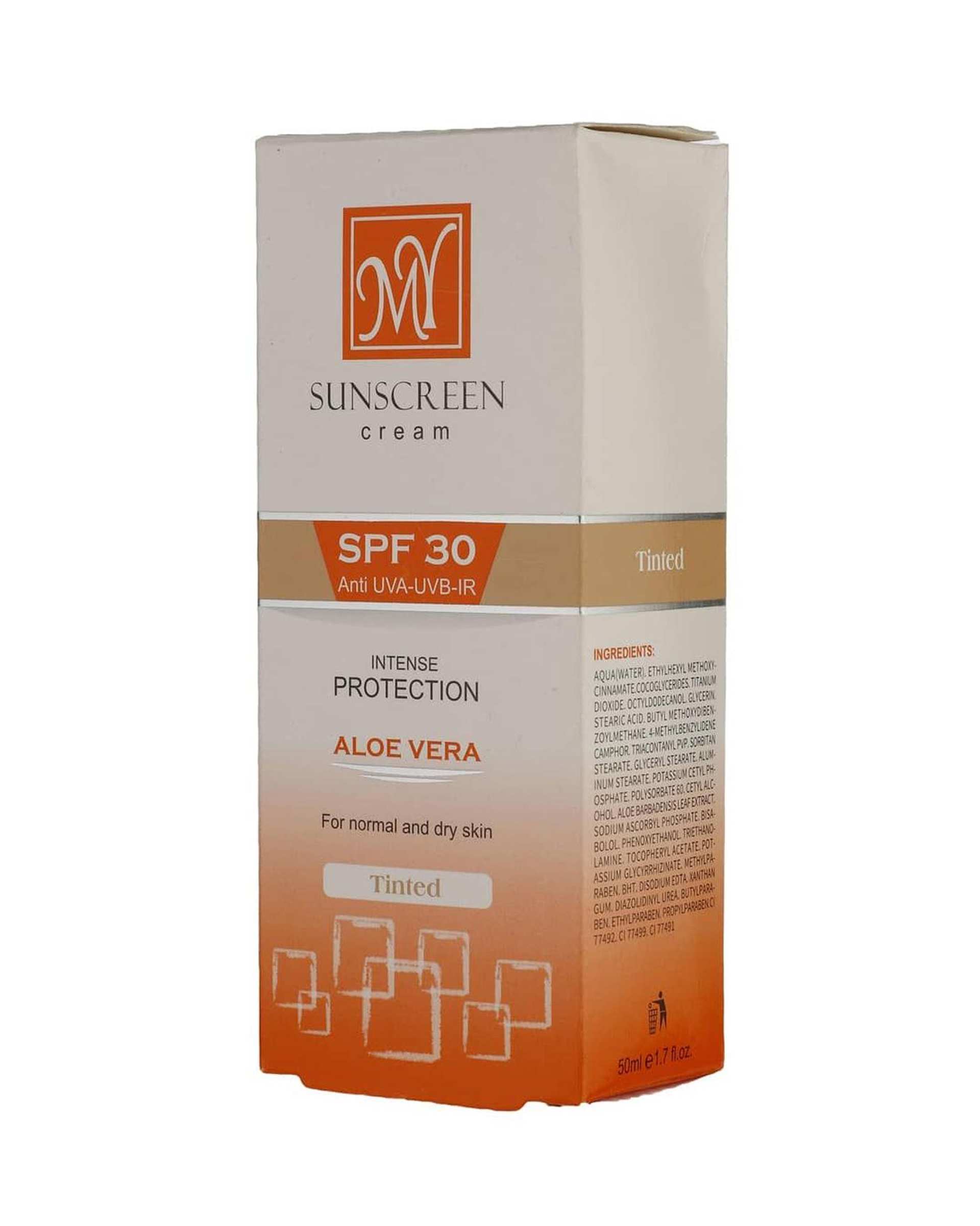 کرم ضد آفتاب رنگی SPF30 مای My مناسب پوست نرمال و خشک