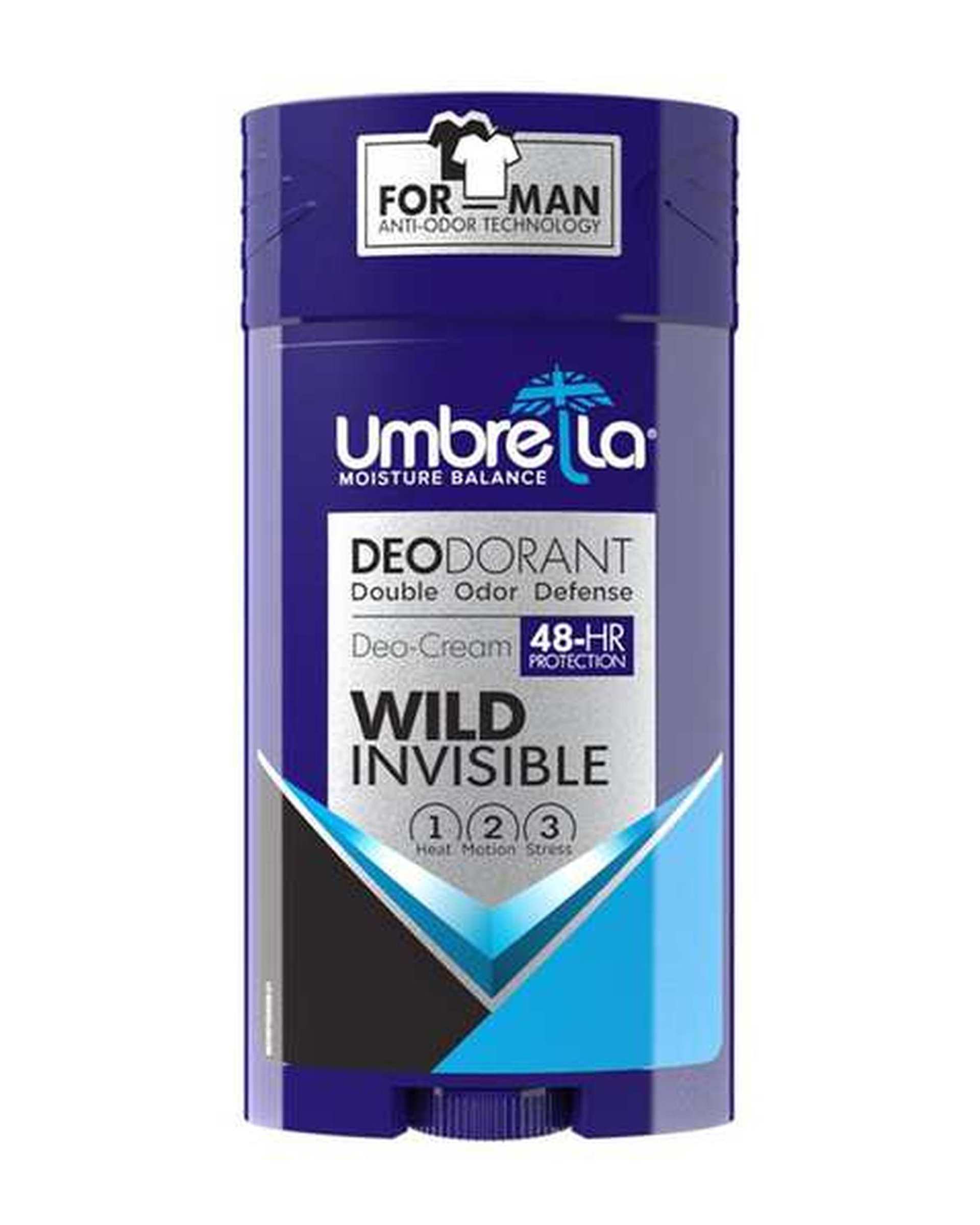 مام استیک ضد تعریق مردانه واید سرمه ای آمبرلا Umbrella حجم 90ml