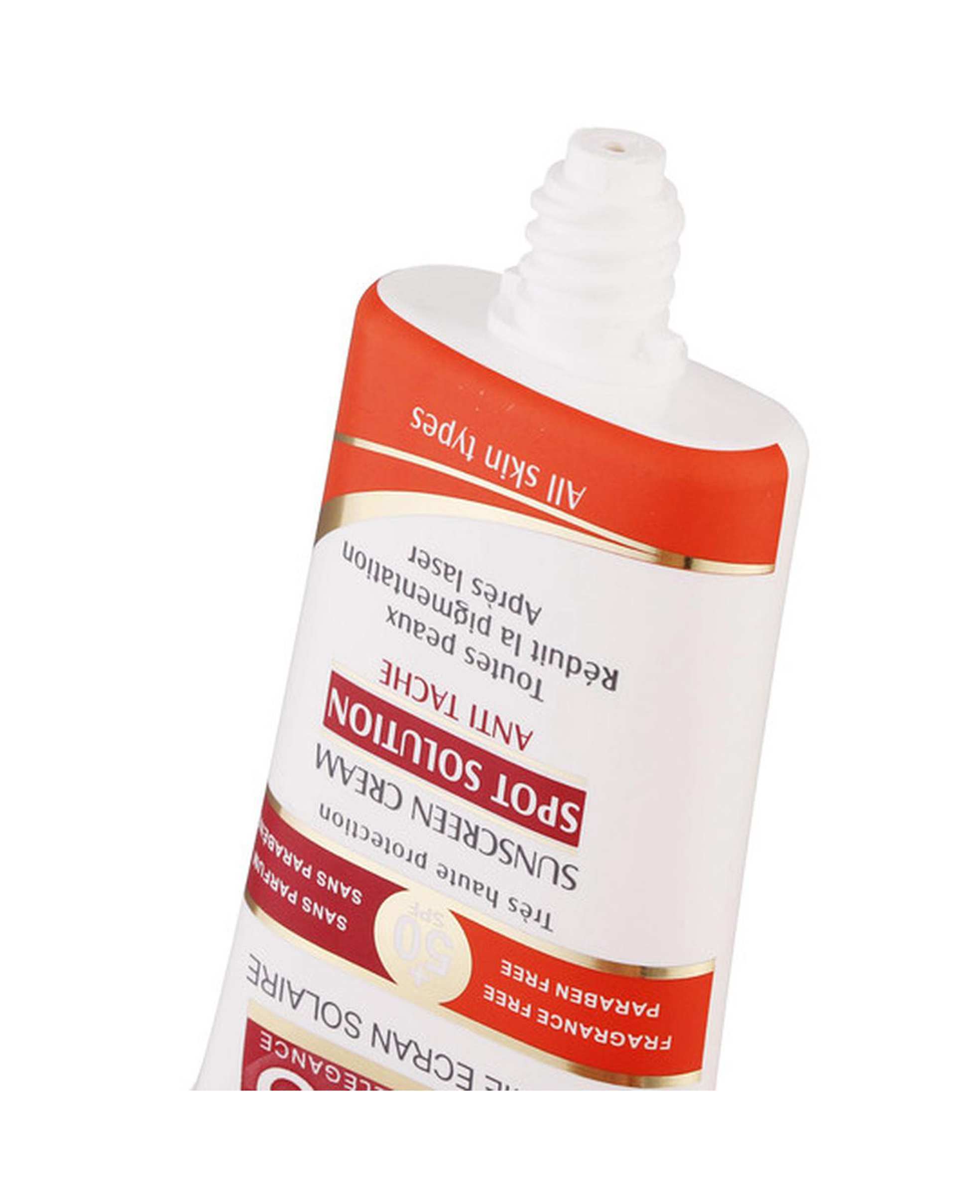‫کرم ضد آفتاب ضد لک SPF50 اسپات سولوشن الارو Ellaro حجم 40ml
