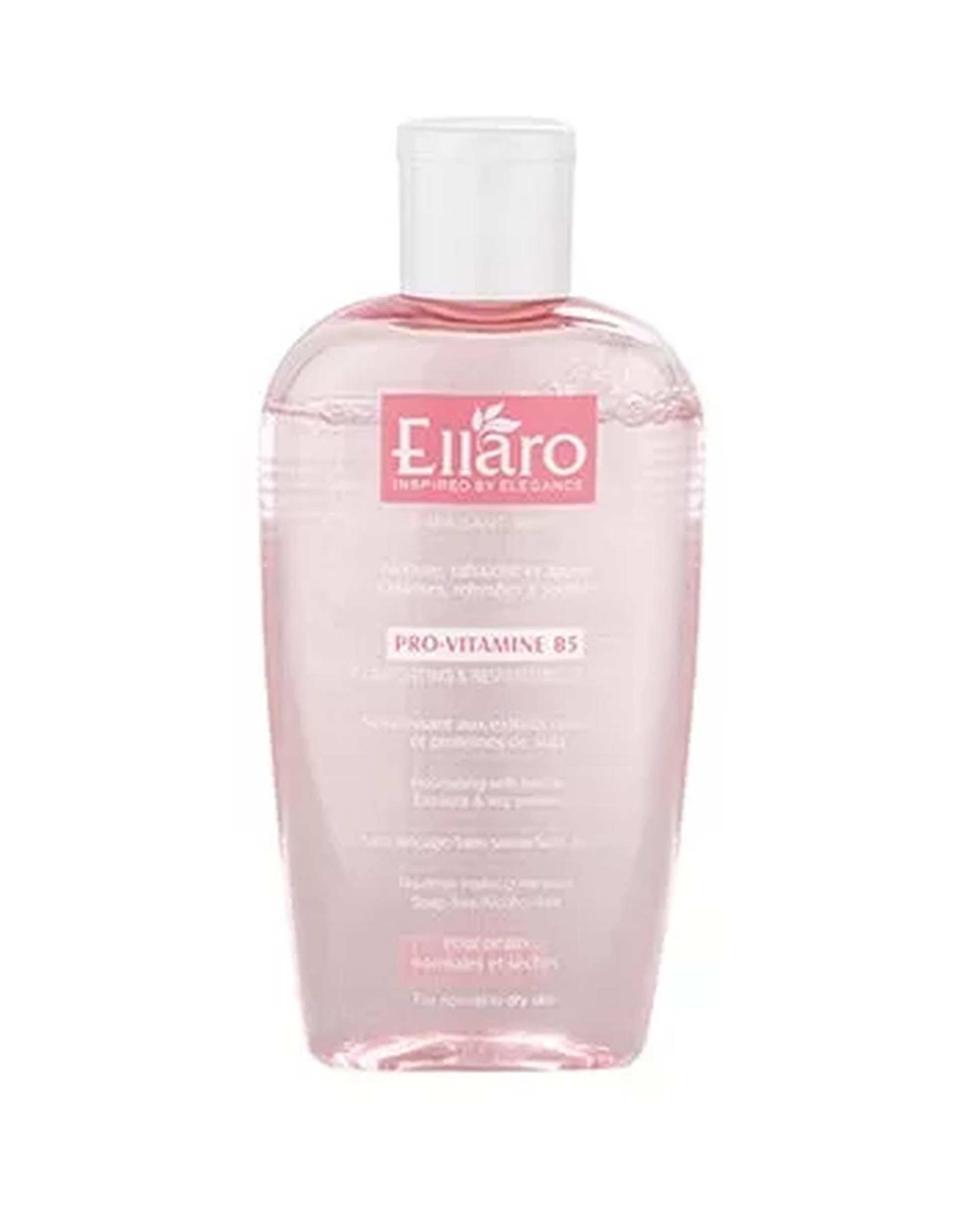 ‫تونر پاک کننده صورت و آرایش کامفورتینگ الارو Ellaro مناسب پوست های نرمال تا خشک 200ml