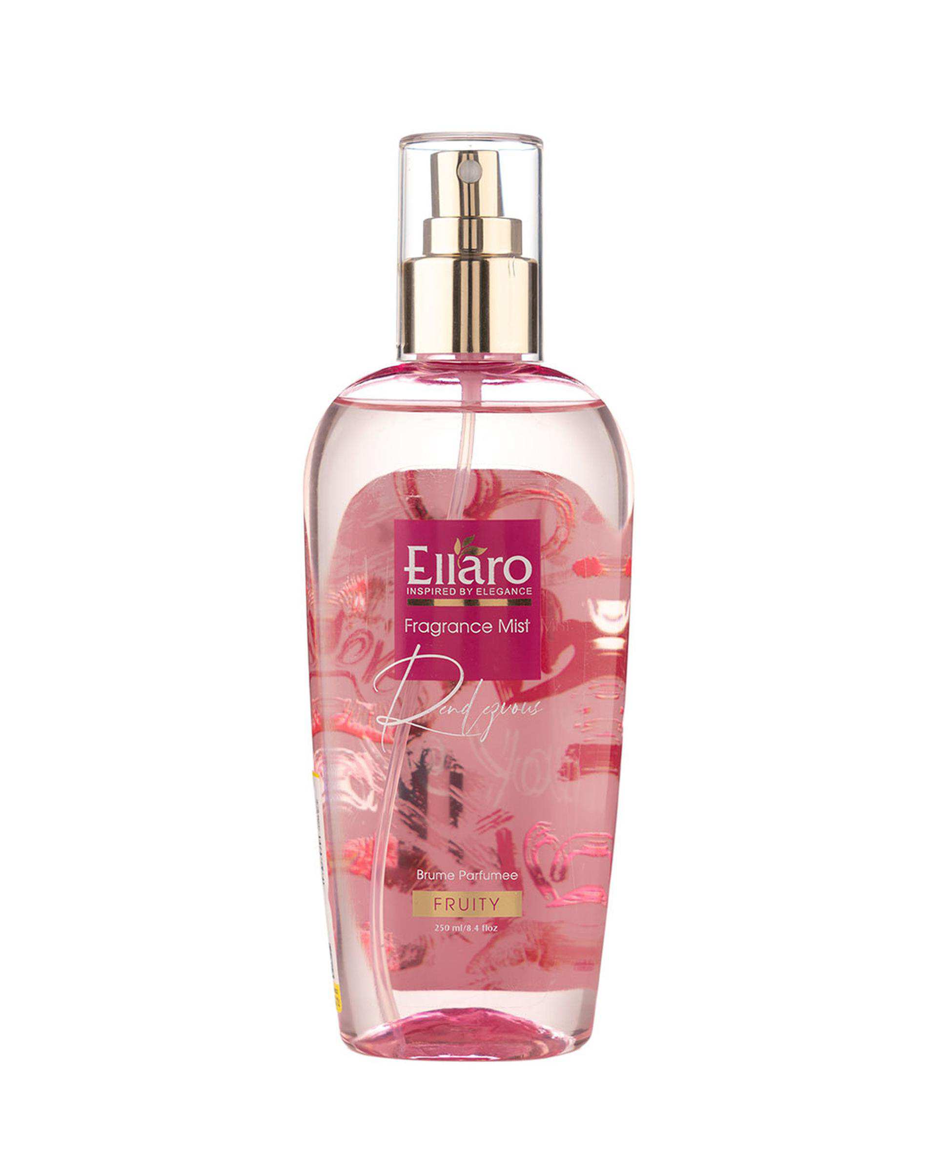 بادی اسپلش زنانه الارو Ellaro مدل Rendezvous صورتی حجم 250ml
