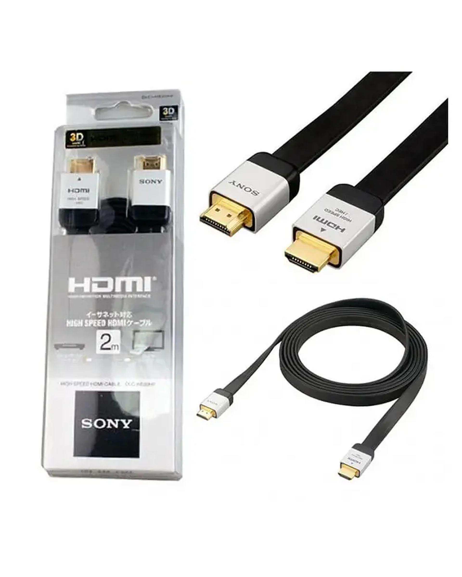 کابل HDMI سونی مشکی 2 متری 4K Ultra
