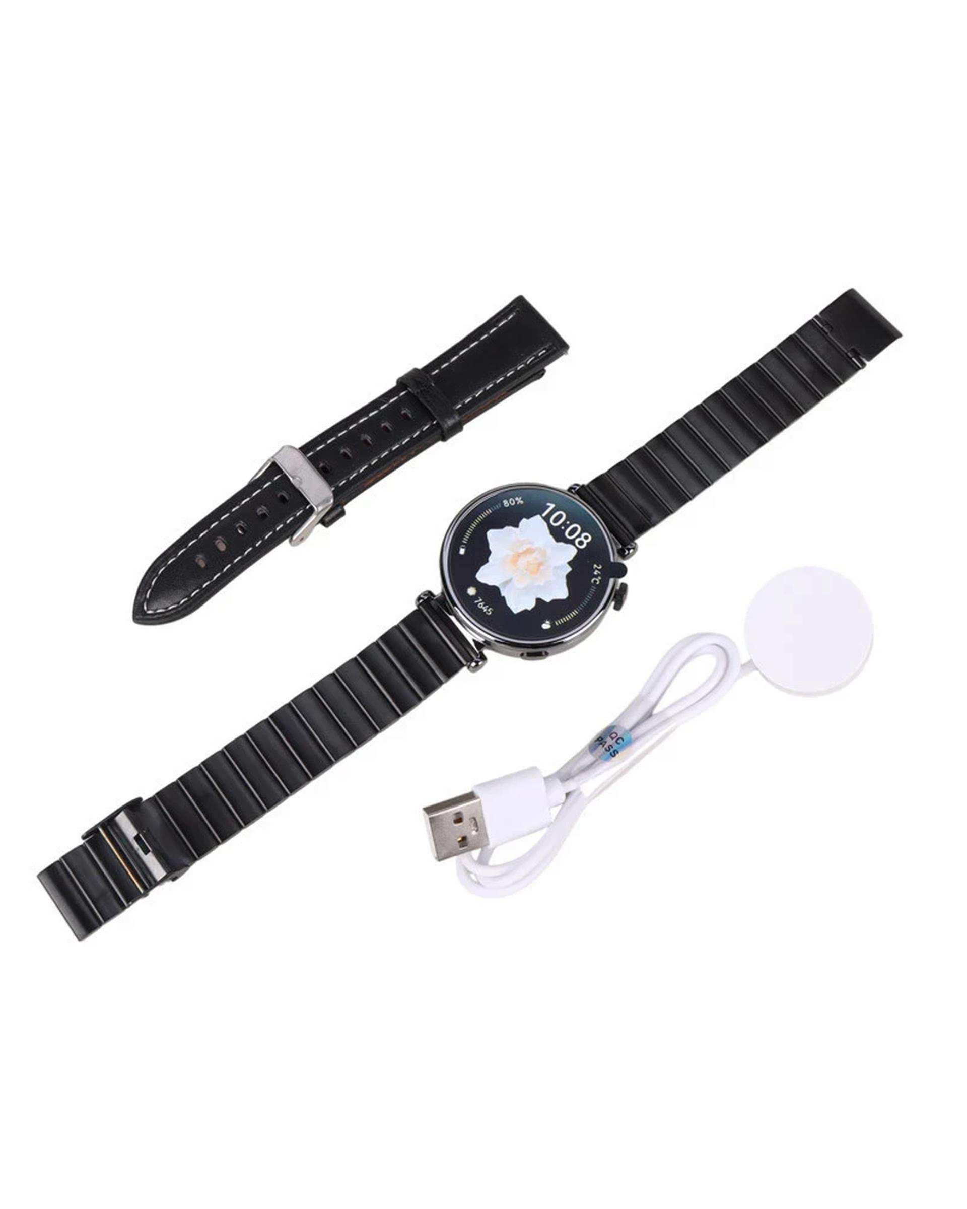 ساعت هوشمند مشکی دتکس پلاس Detex Plus مدل DW14 GT4 Mini