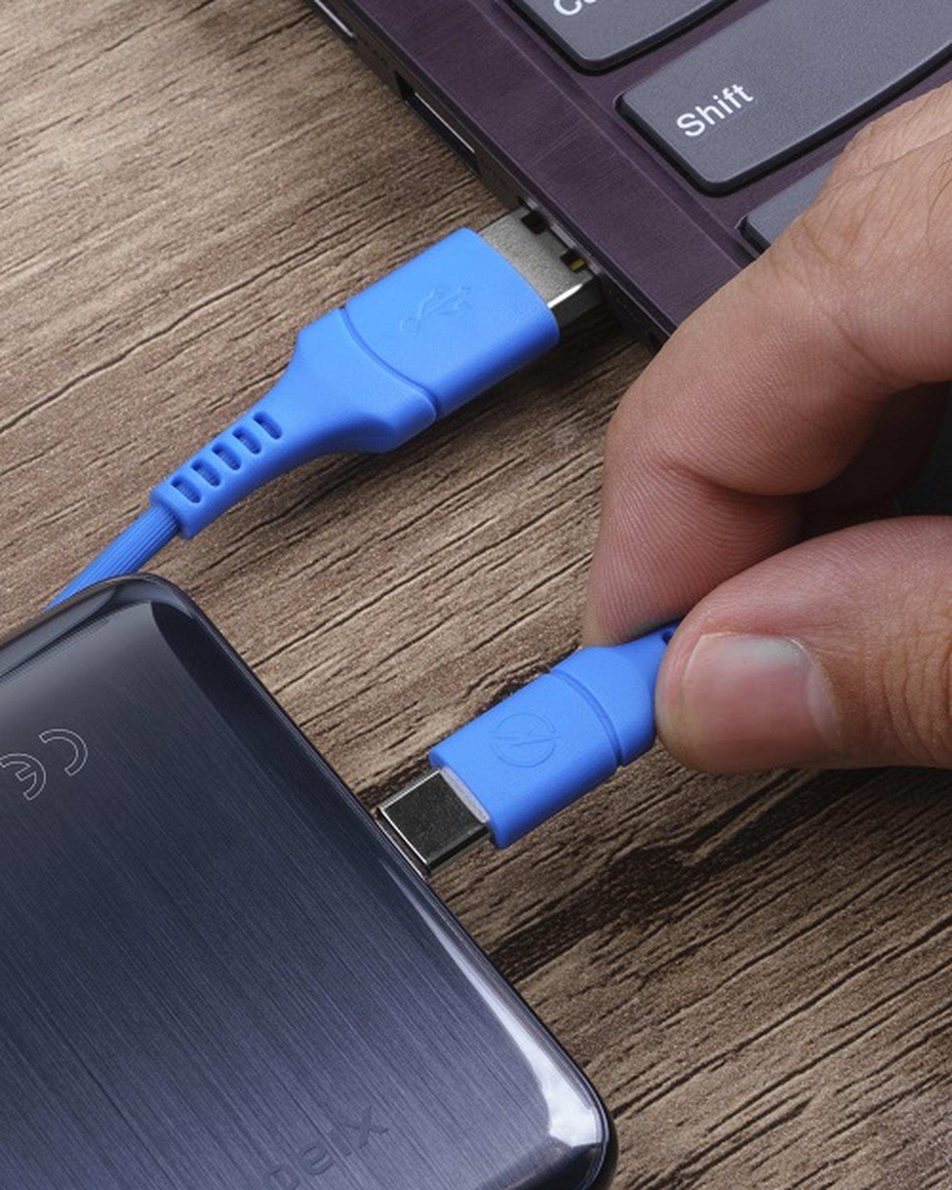 کابل تبدیل USB به USB-C مشکی وی نت پلاس مدل ETW 003 طول 1 متر