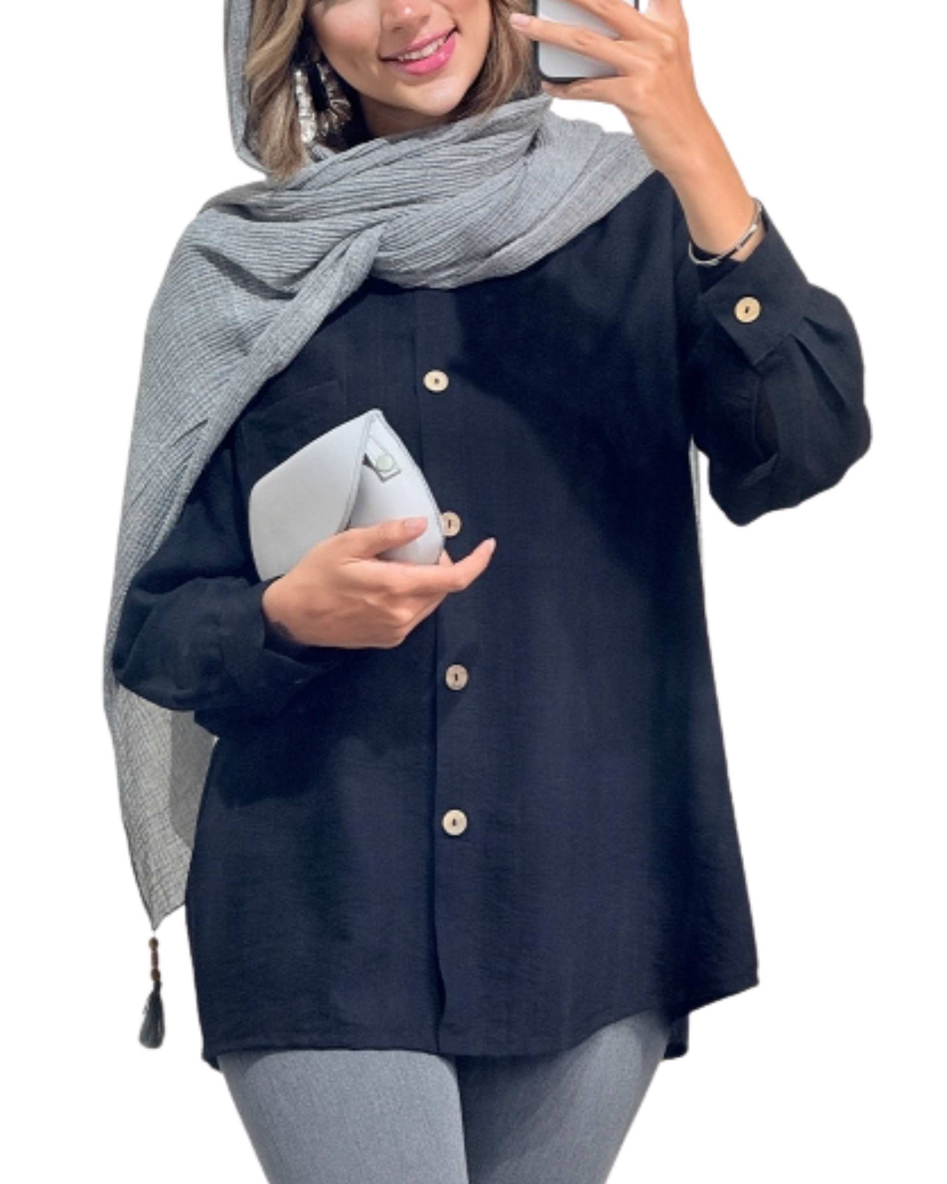 شومیز زنانه کد 18911