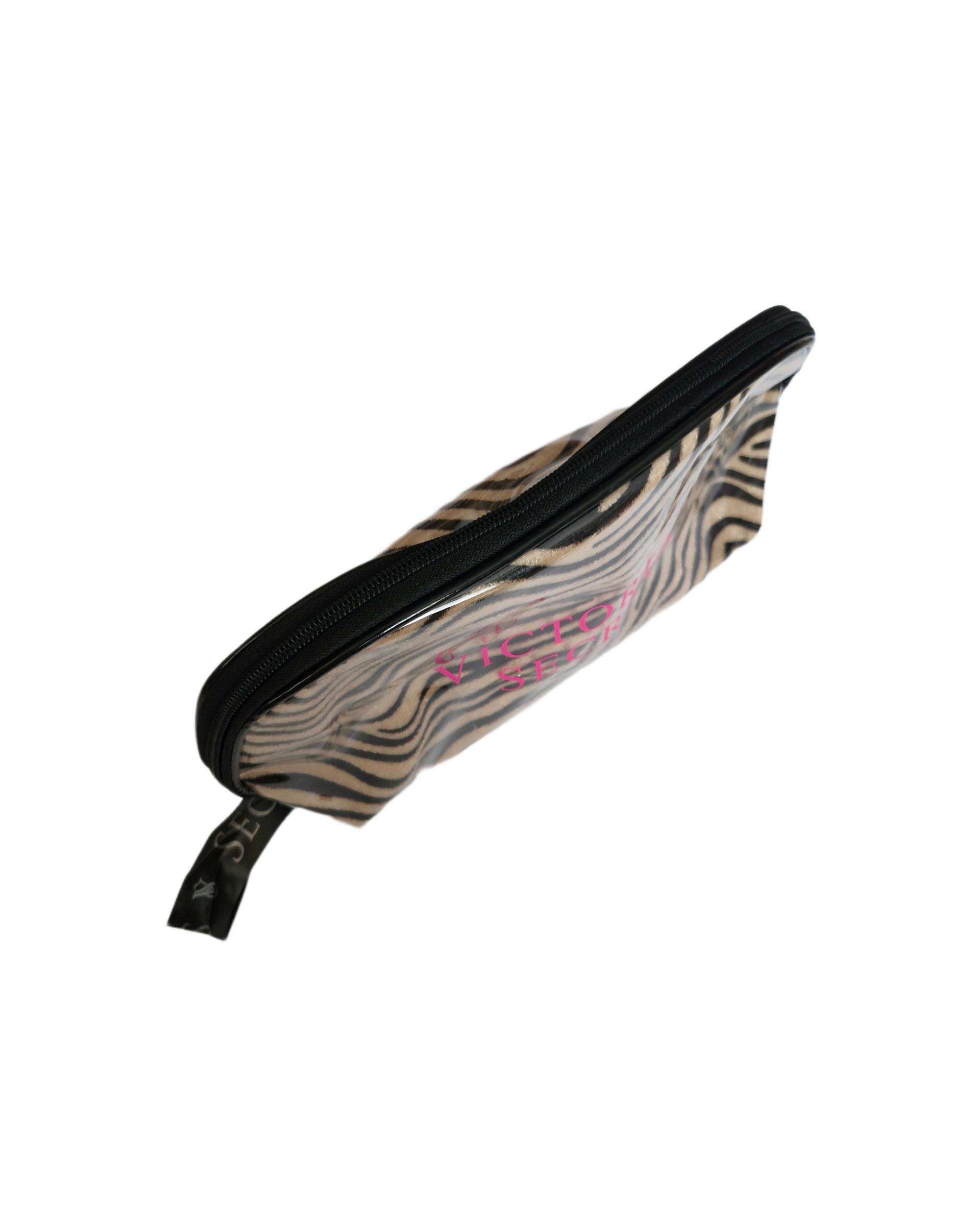 کیف آرایشی کرم دلربا Delroba طرح راه راه شاین کد BZM21