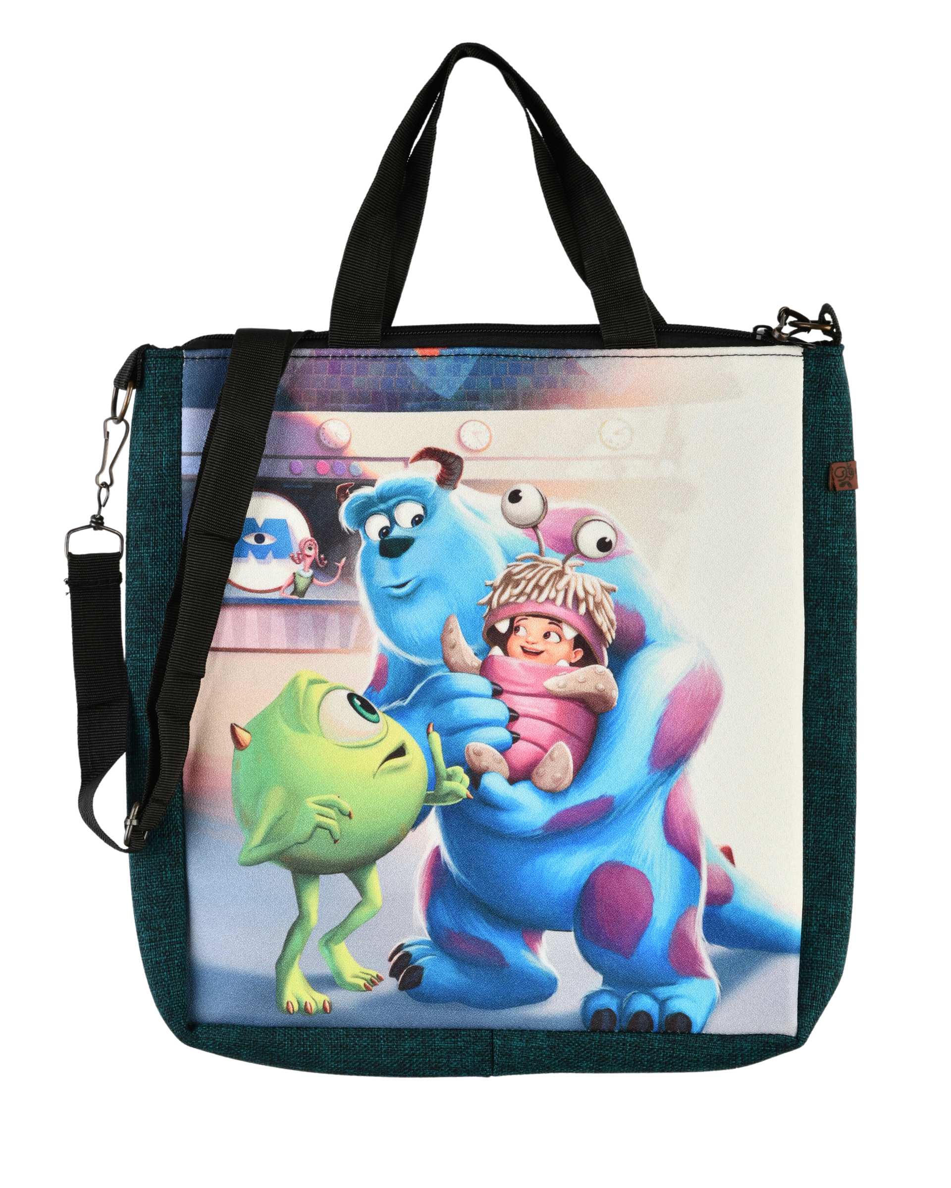 کیف دوشی سبز ابی وندی Vandy مدل کارخانه هیولاها کد 103911m17