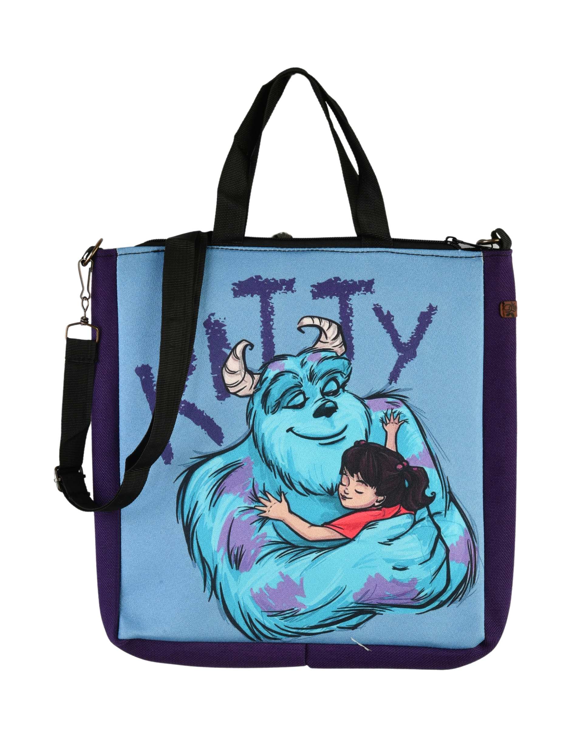 کیف دوشی بنفش وندی Vandy مدل کارخانه هیولاها کد 103904m70