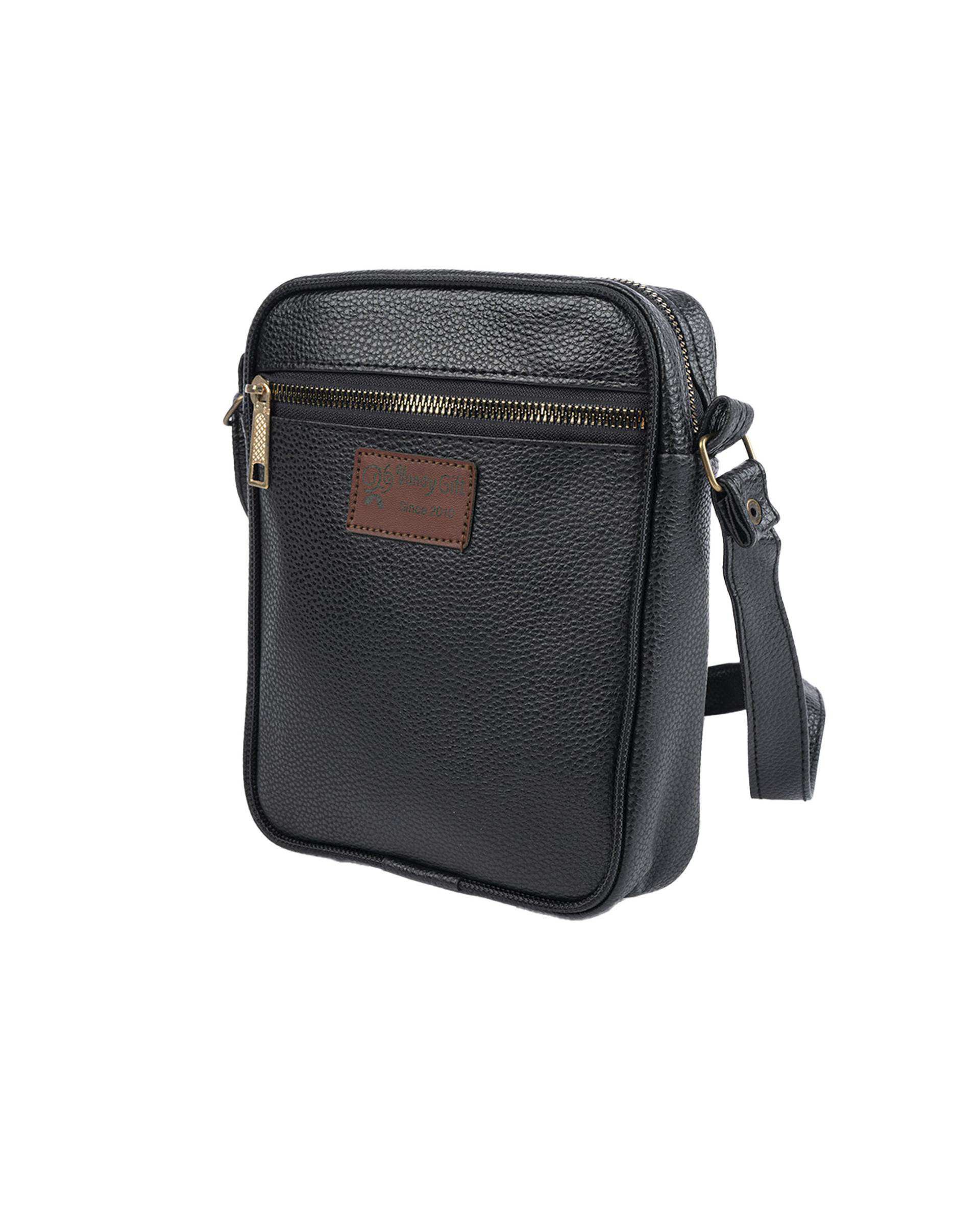 کیف دوشی مشکی وندی Vandy مدل گربه کد 1035m02
