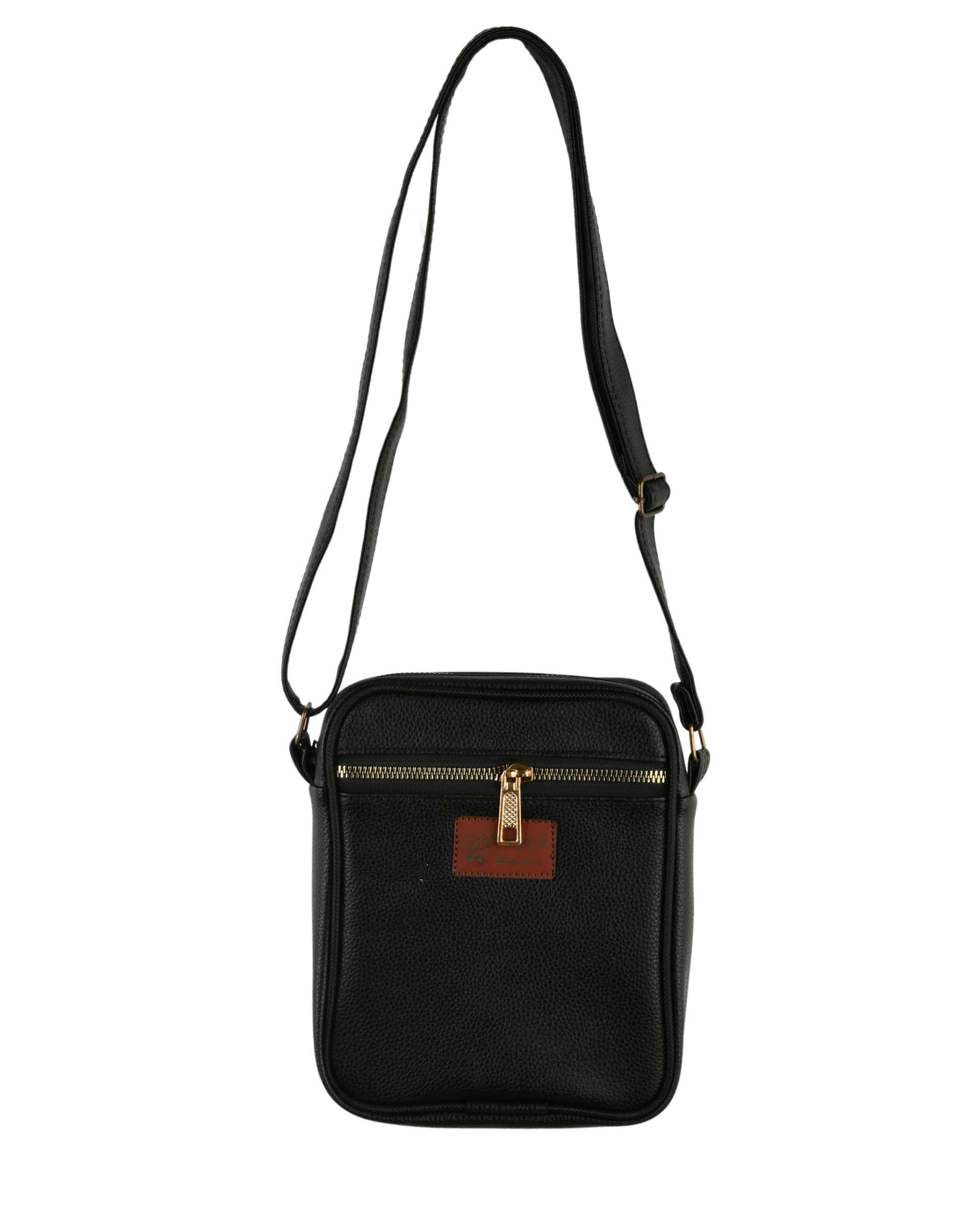 کیف دوشی مشکی وندی Vandy مدل کارخانه هیولاها کد 1035m70