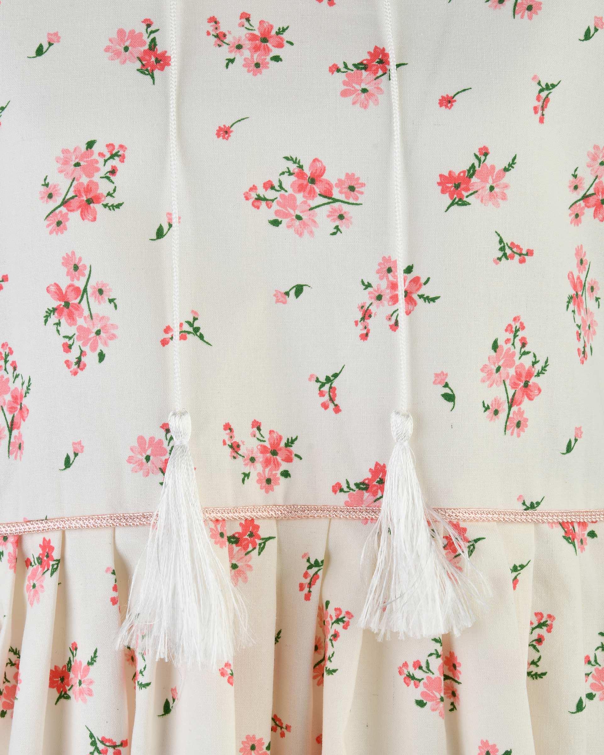 بلوز زنانه لینن سفید مدلو Modello مدل گلی