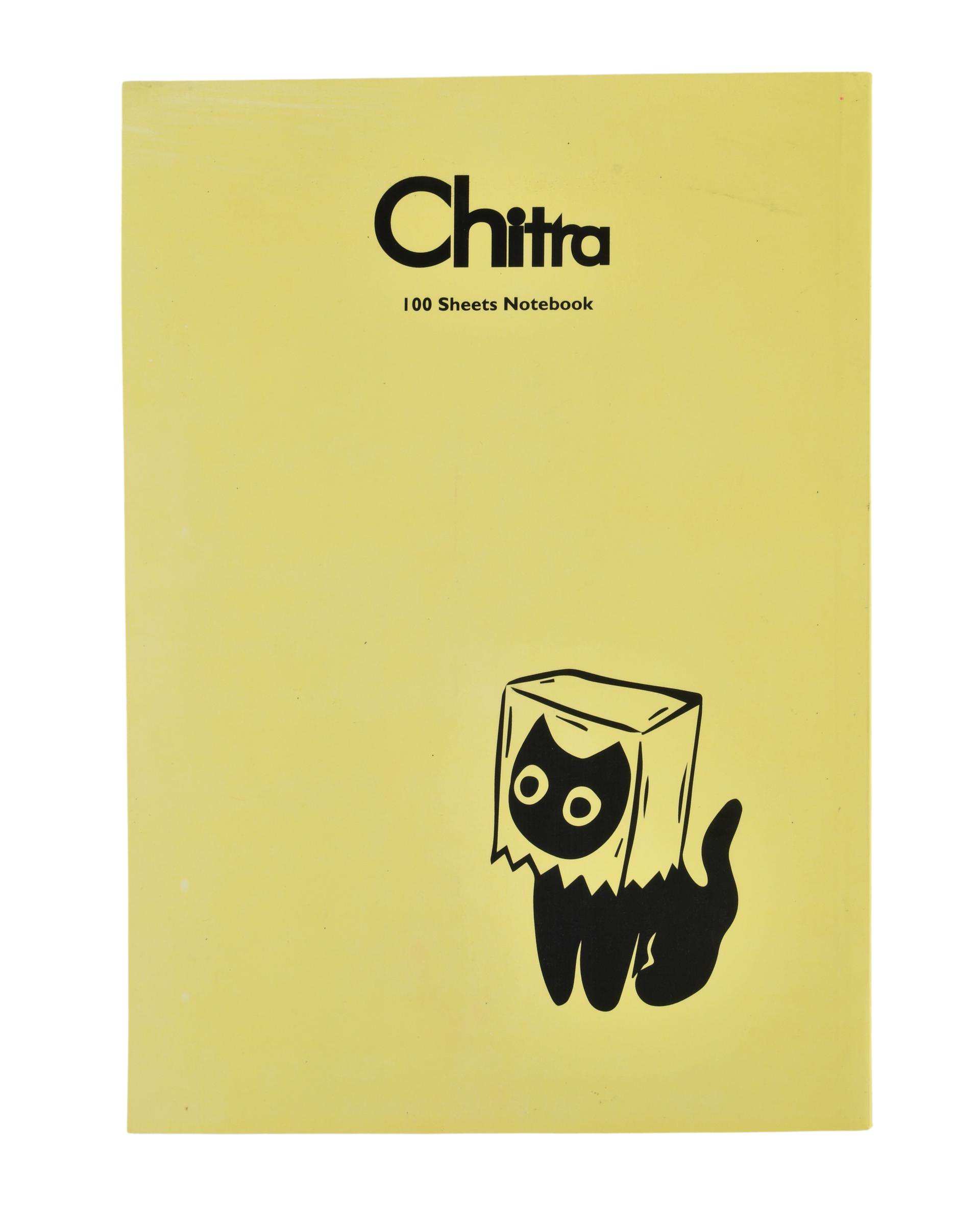 دفتر مشق 100 برگ فانتزی چیترا Chitra مدل 400