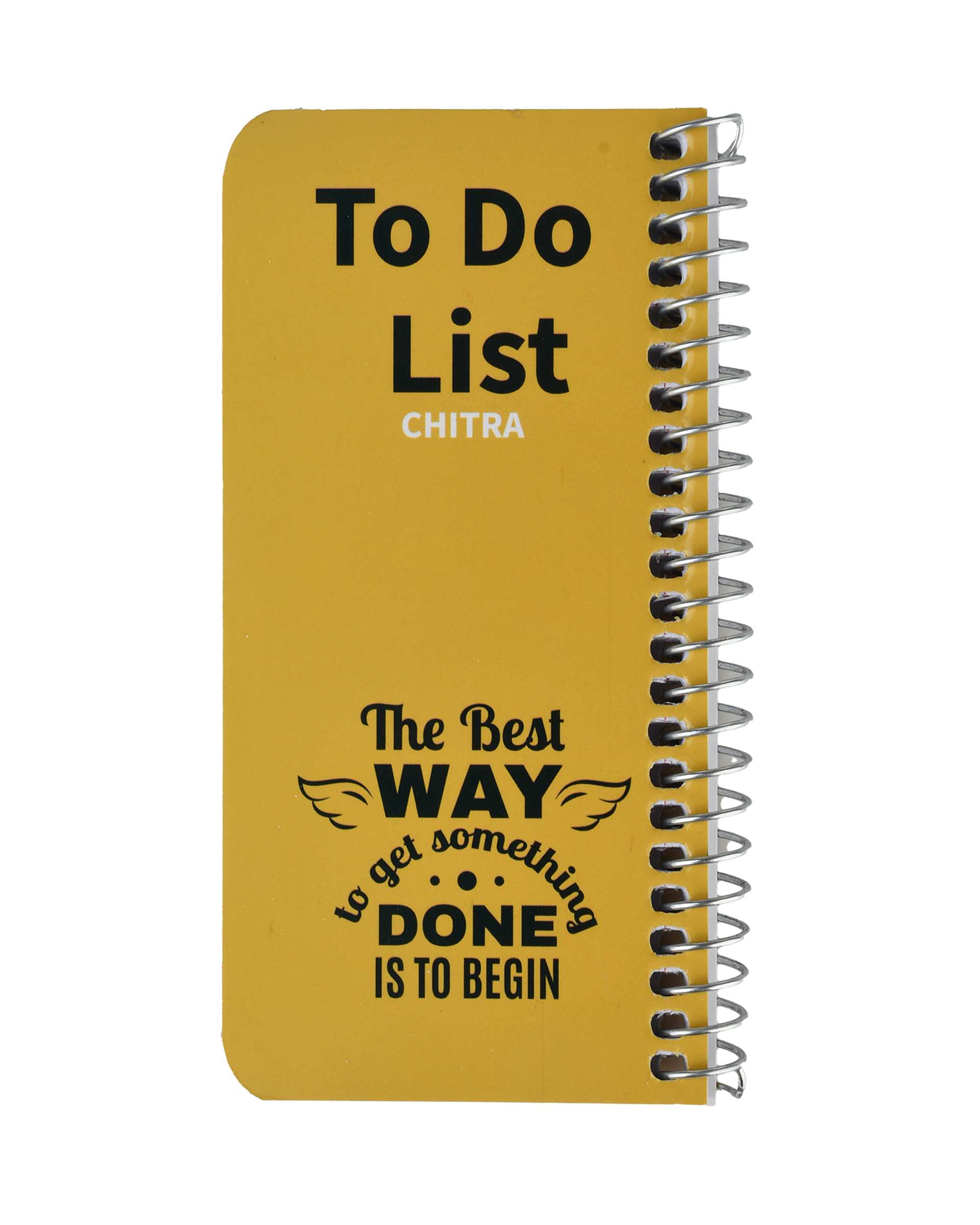 دفترچه برنامه ریزی روزانه سیمی 80 برگ چیترا Chitra مدل To Do List کد 752