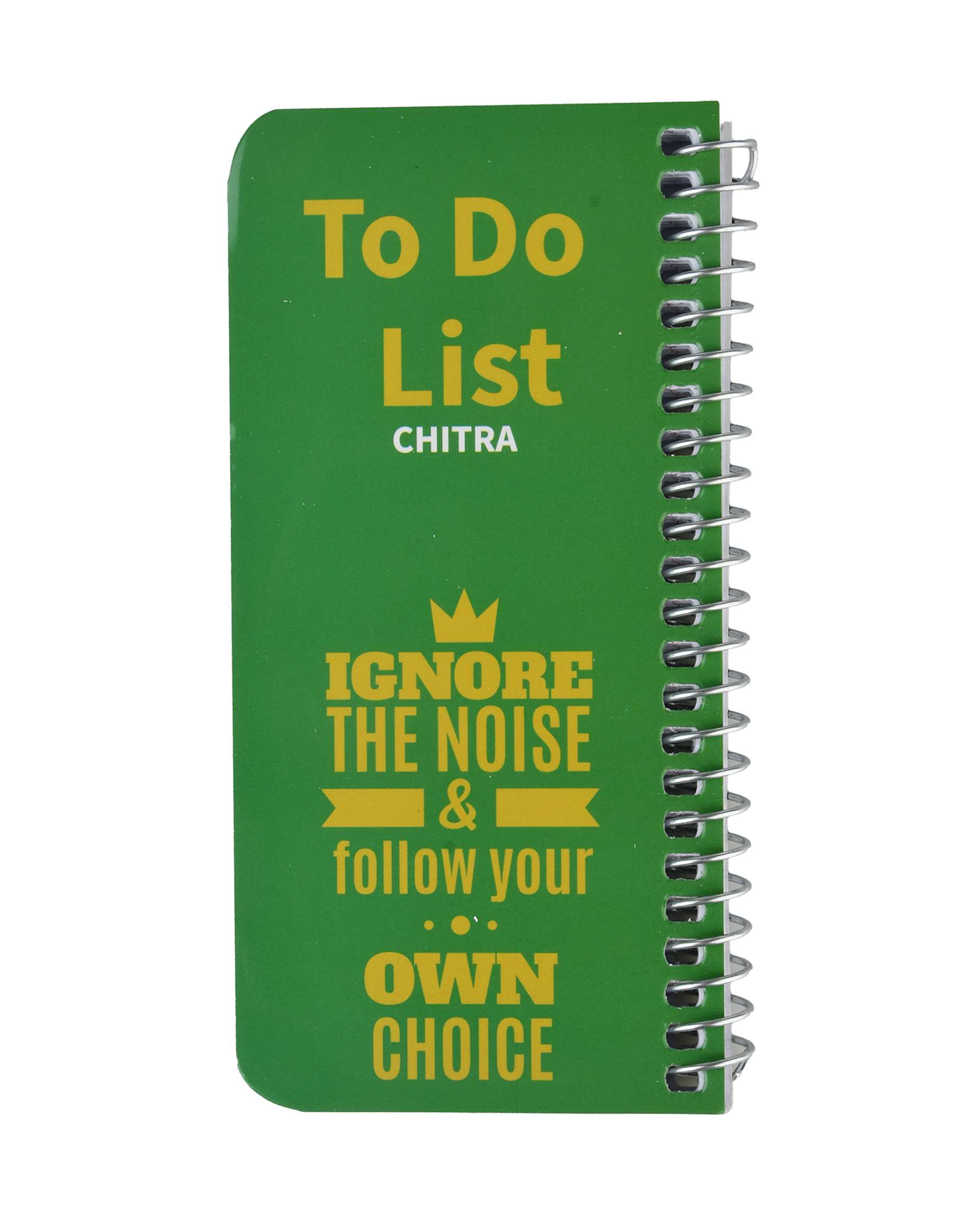 دفترچه برنامه ریزی روزانه سیمی 80 برگ چیترا Chitra مدل To Do List کد 752