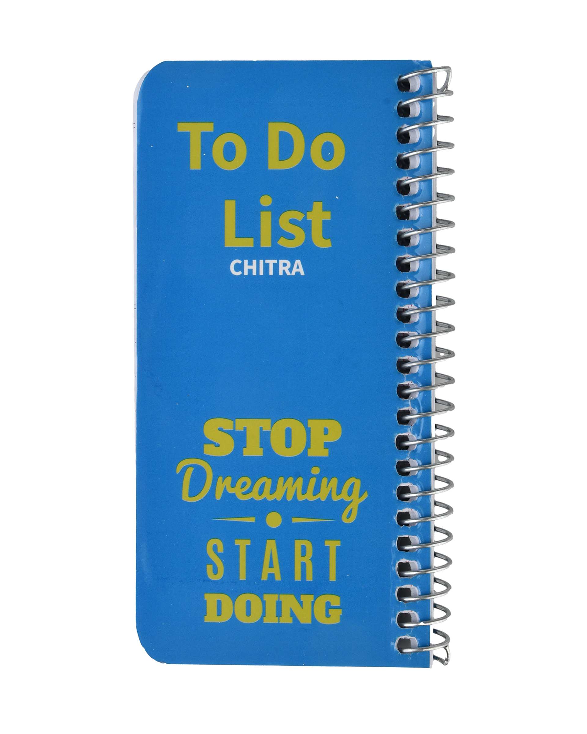 دفترچه برنامه ریزی روزانه سیمی 80 برگ چیترا Chitra مدل To Do List کد 752