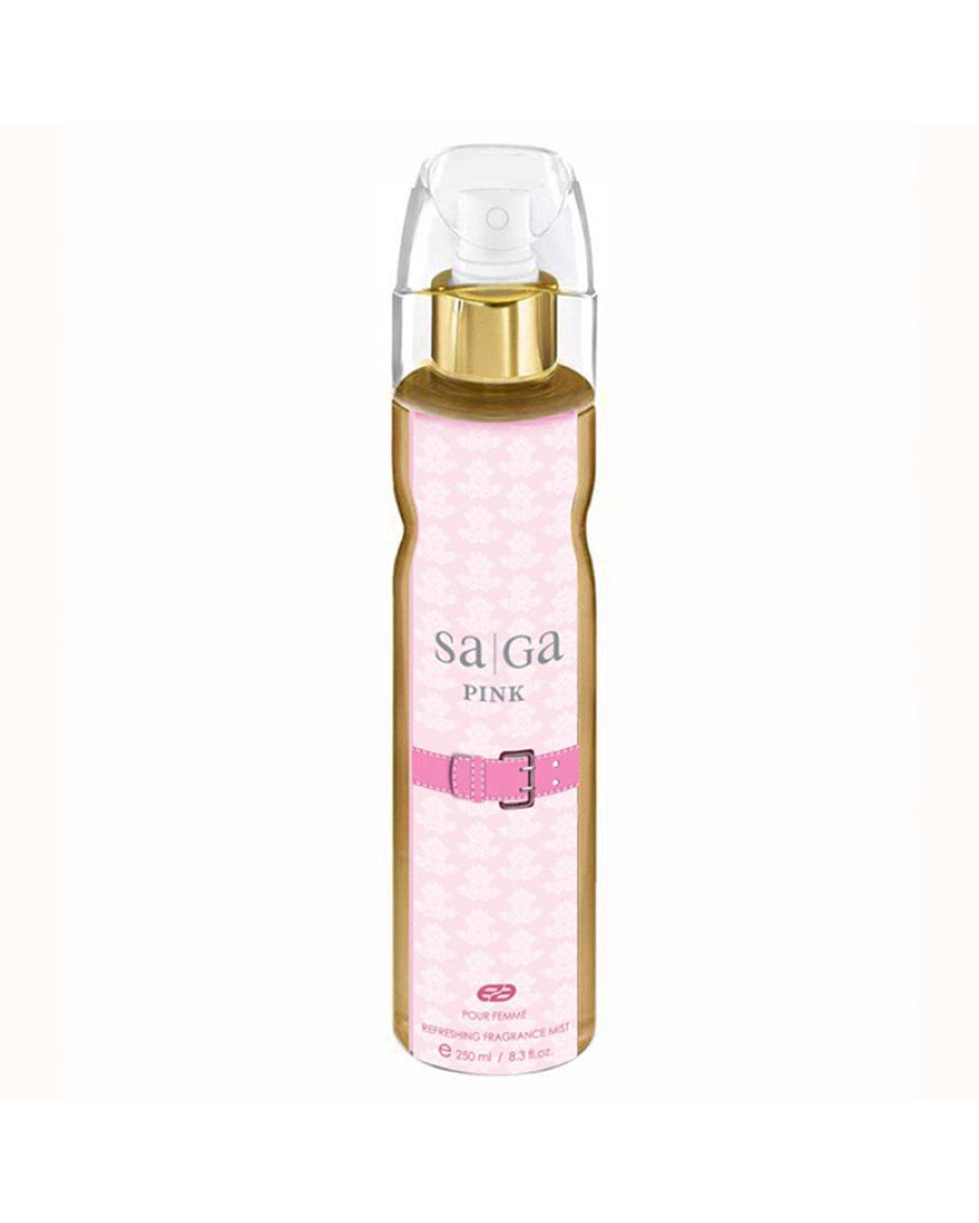 بادی اسپلش زنانه عماد آرا Emadara مدل ساگا صورتی 250ml