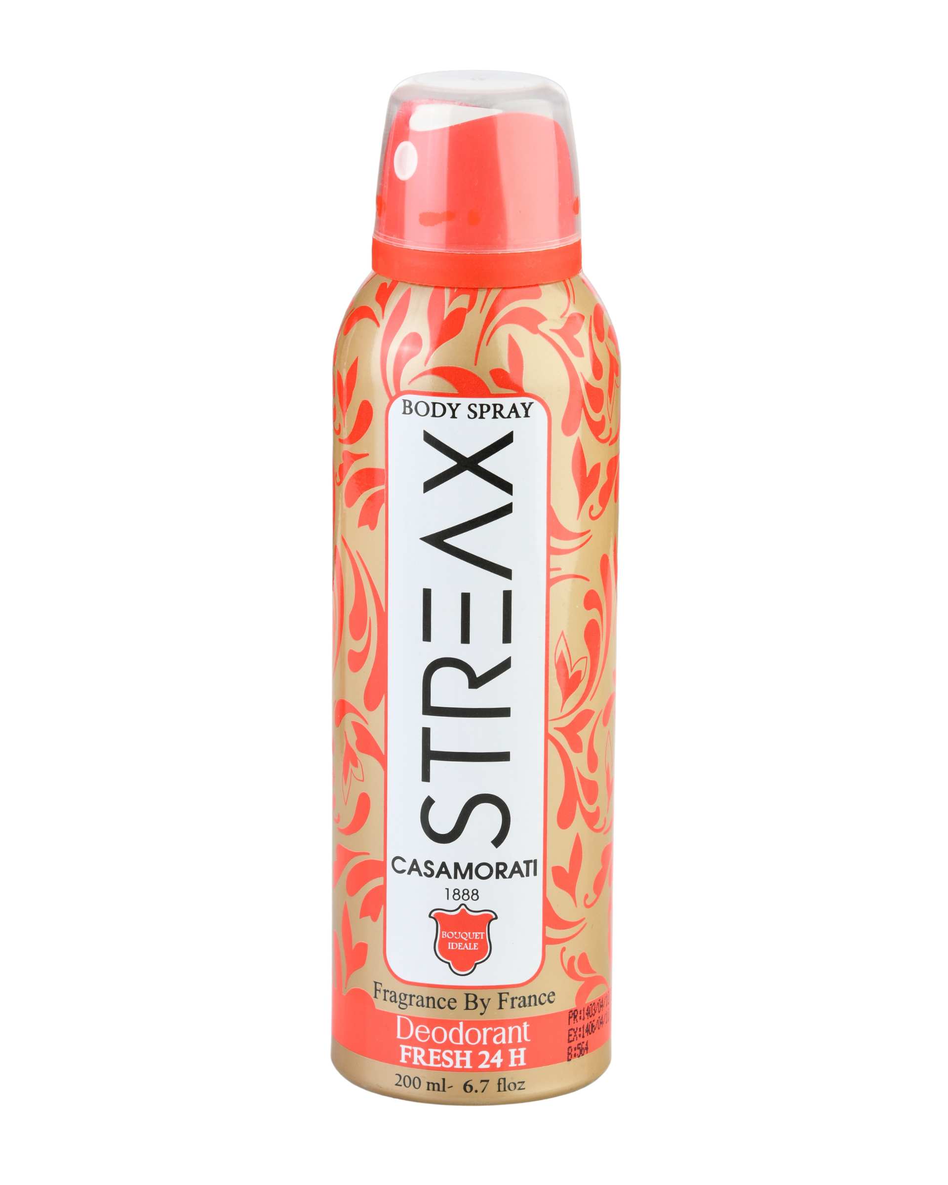اسپری بدن زنانه استریکس Streax رایحه CASAMORATI حجم 200ml