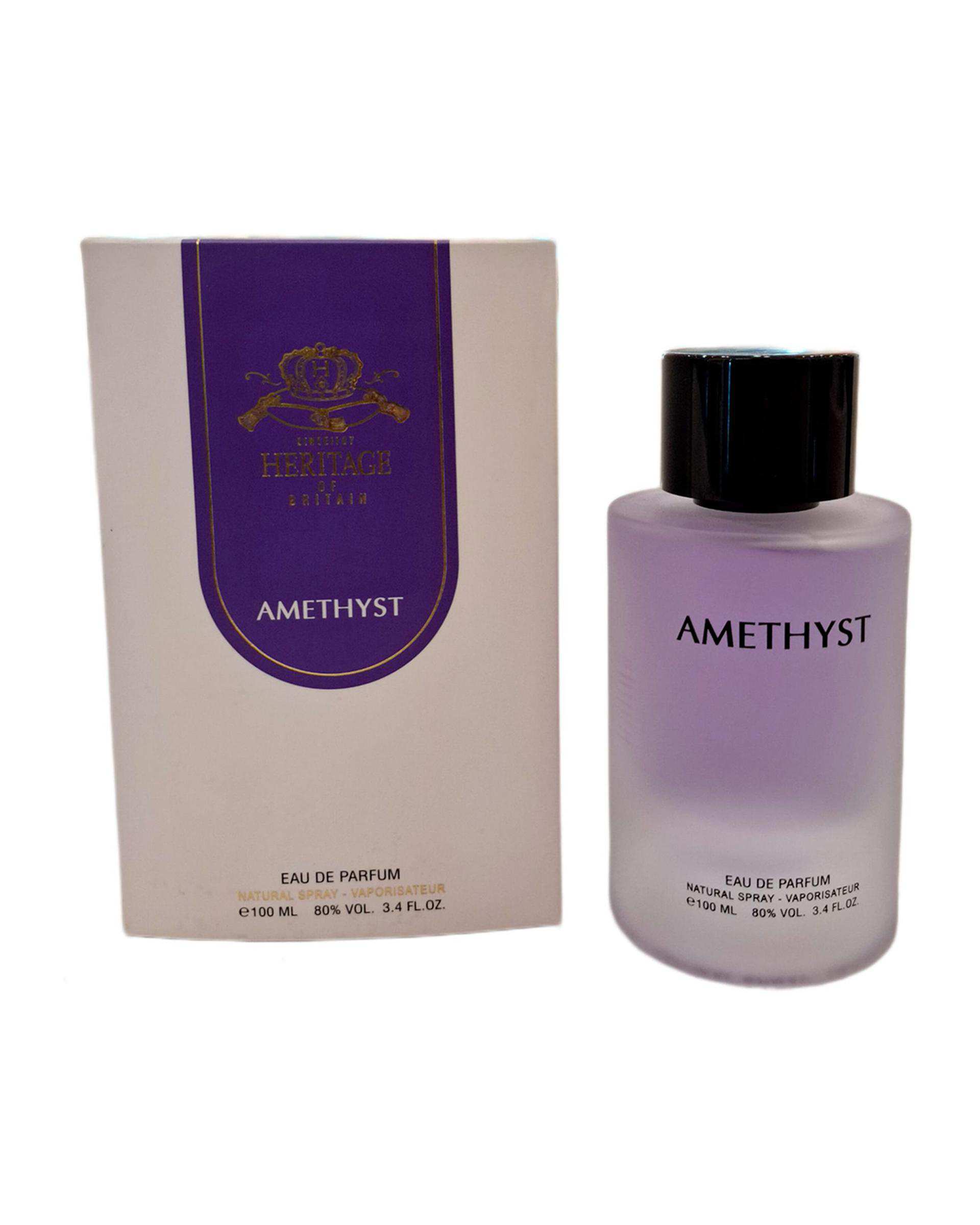 عطر زنانه هریتیج Heritage مدل آمیتیس AMETHYST حجم 100ml