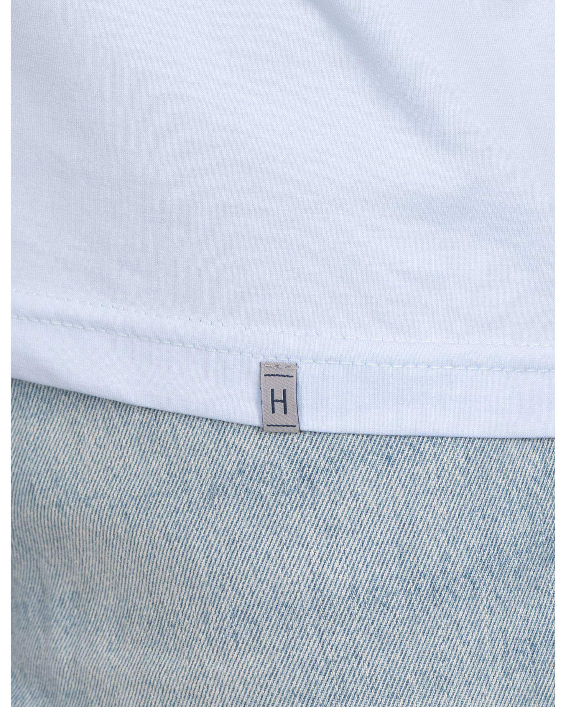 تی شرت مردانه آبی روشن هیوان heevan مدل کوه دماوند کد 59601