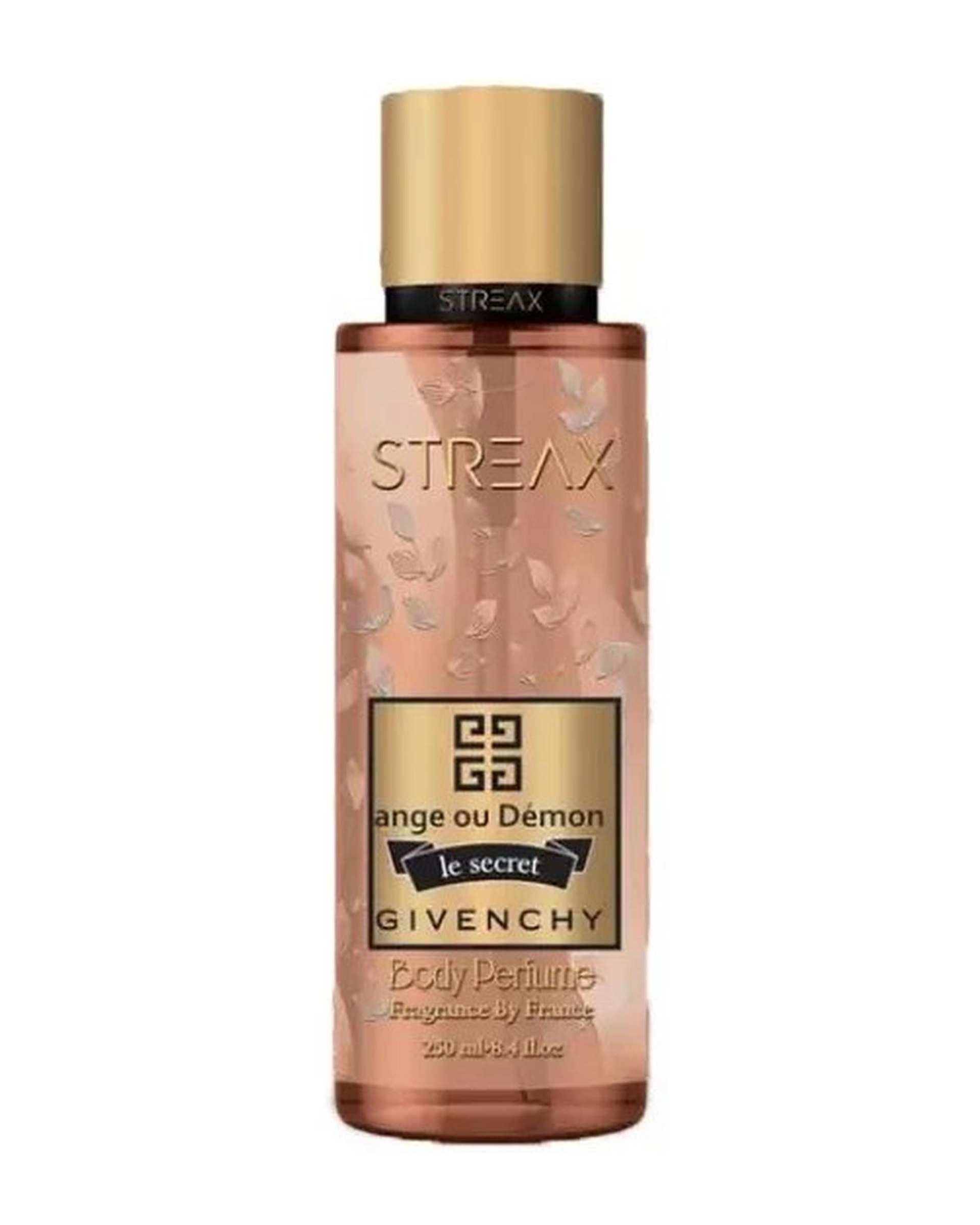 بادی اسپلش زنانه استریکس Streax مدل GIVENCHY حجم 250ml