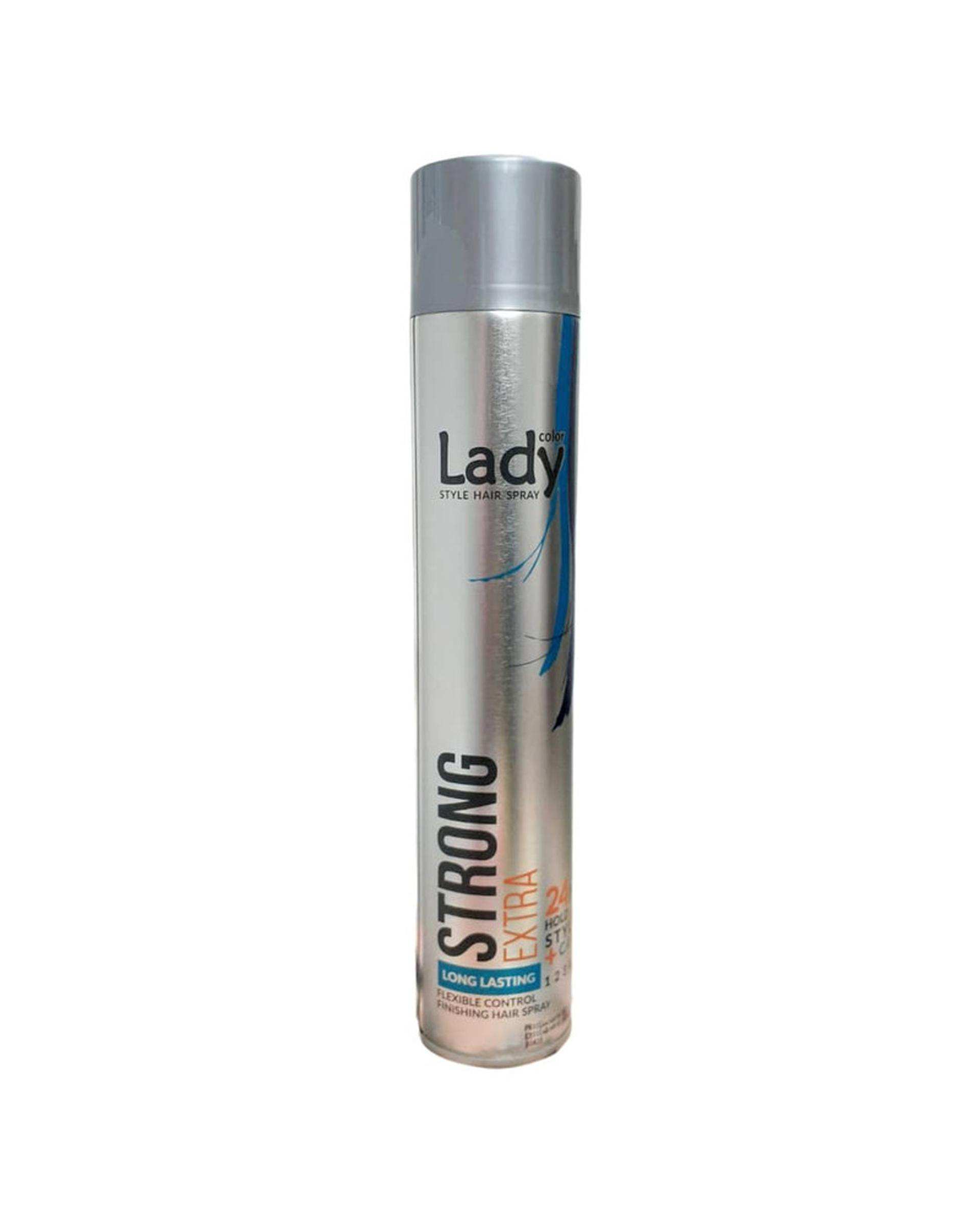 اسپری حالت دهنده مو لیدی کالر Lady Color مدل Strong Extra شماره 5 حجم 500ml