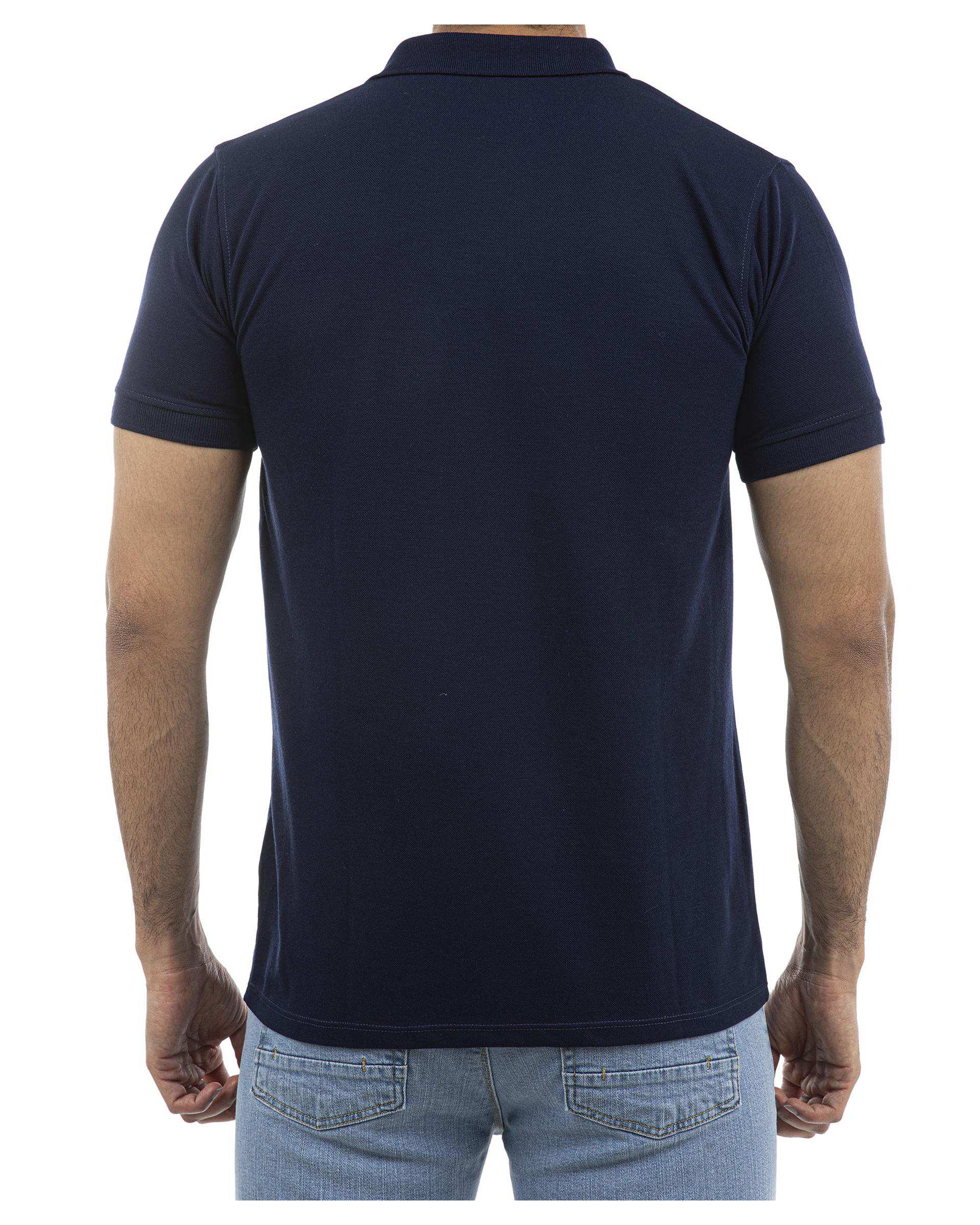 پولوشرت مردانه سرمه ای تیره پاتر Potter کد 146