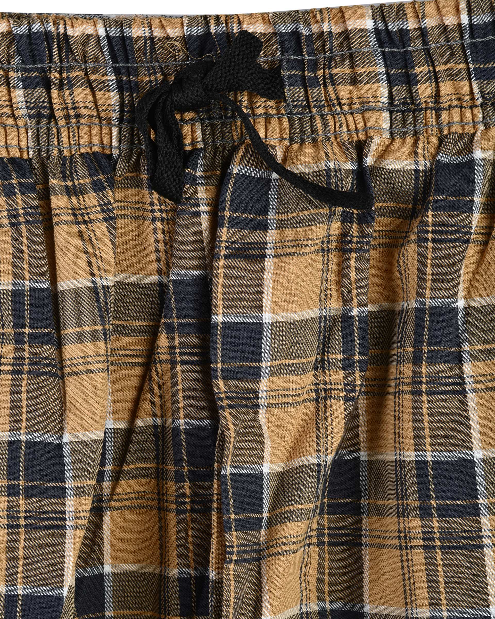 ست تی شرت و شلوار راحتی مردانه قهوه ای پاتر Potter کد 148