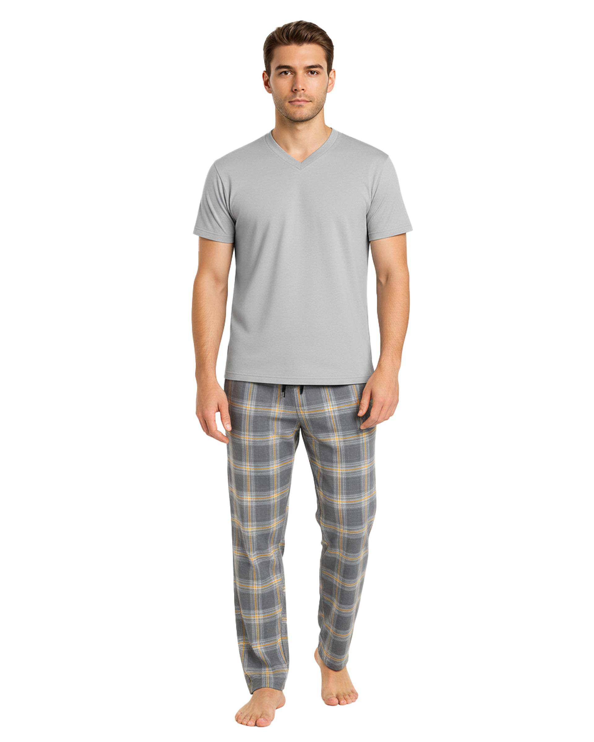 ست تی شرت و شلوار راحتی مردانه استخوانی پاتر Potter کد 148