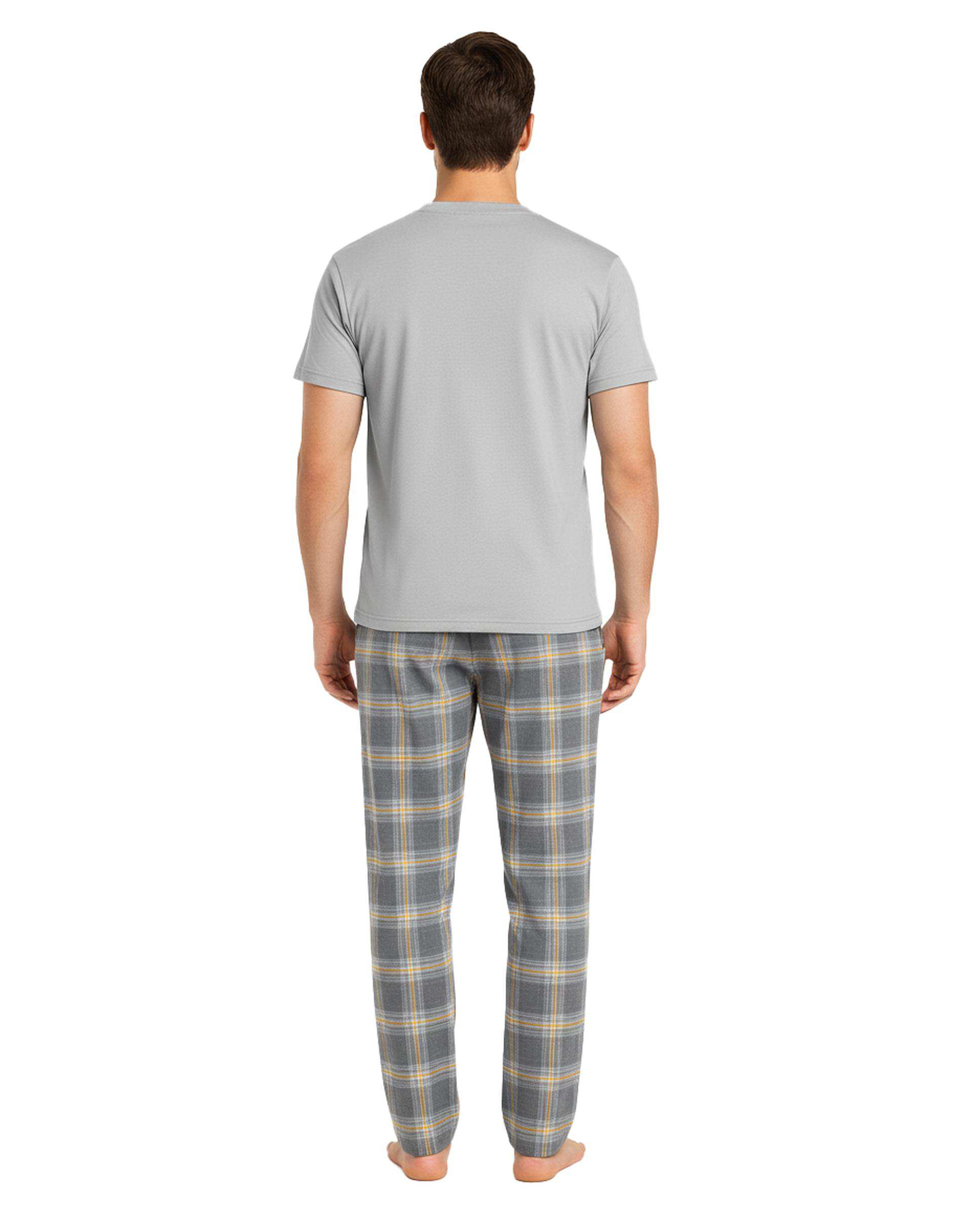 ست تی شرت و شلوار راحتی مردانه استخوانی پاتر Potter کد 148