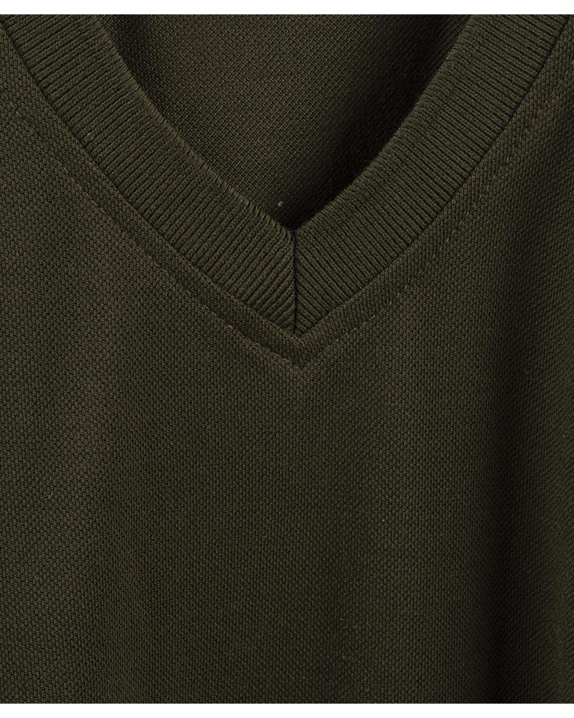 تی شرت مردانه یقه هفت سبز ارتشی پاتر Potter کد 149