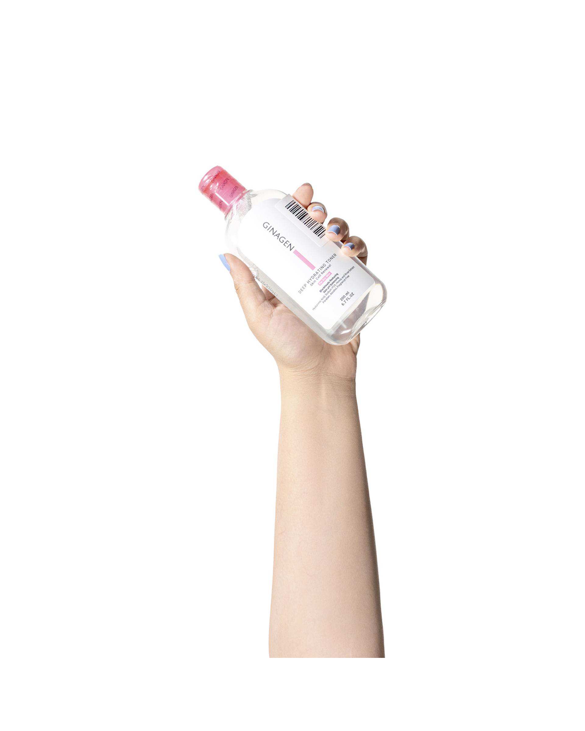 تونر صورت ژیناژن Ginagen مناسب پوست خشک 200ml